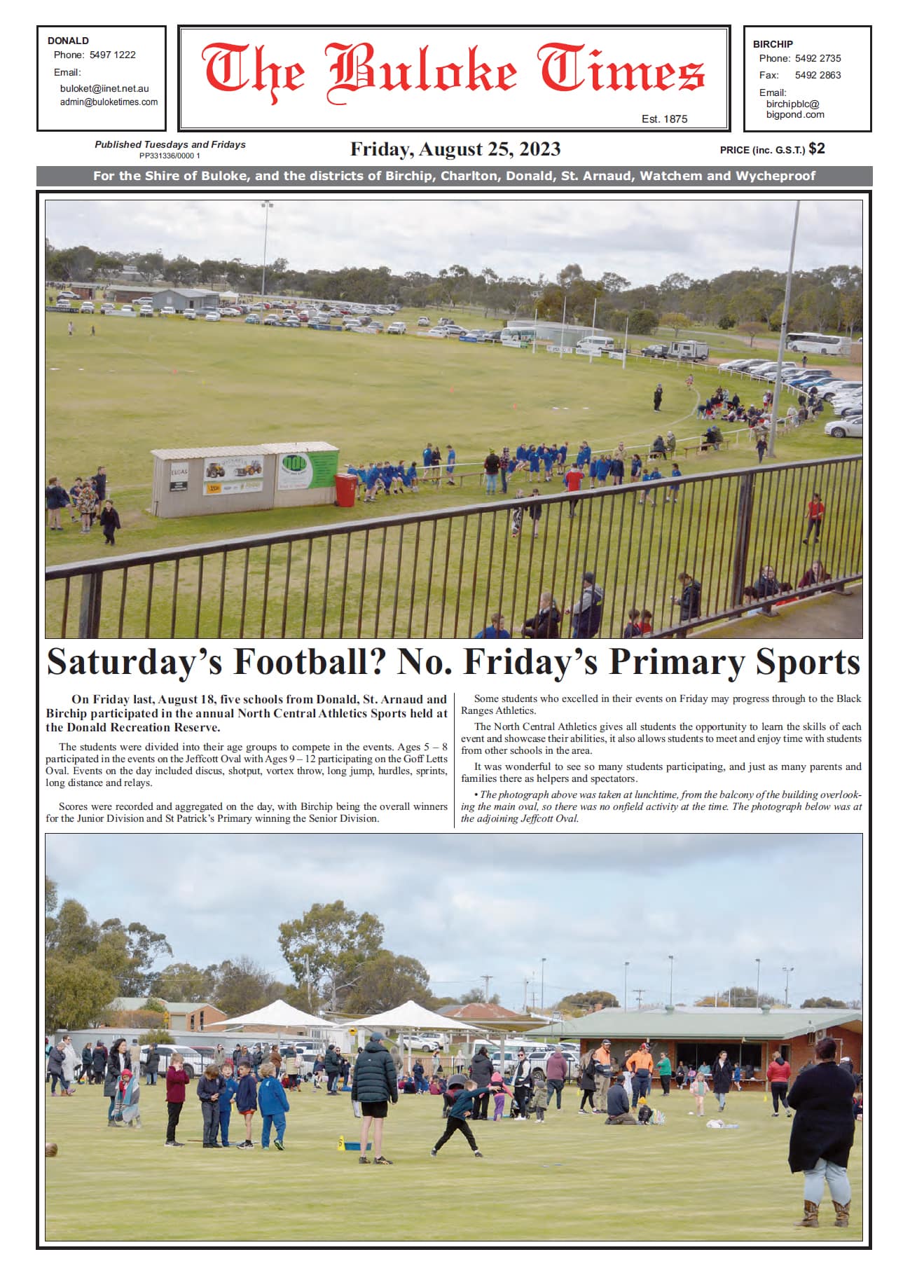 The Buloke Times 25 August 2023