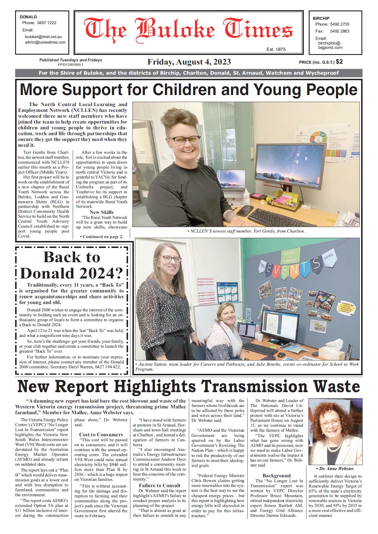 The Buloke Times 4 August 2023