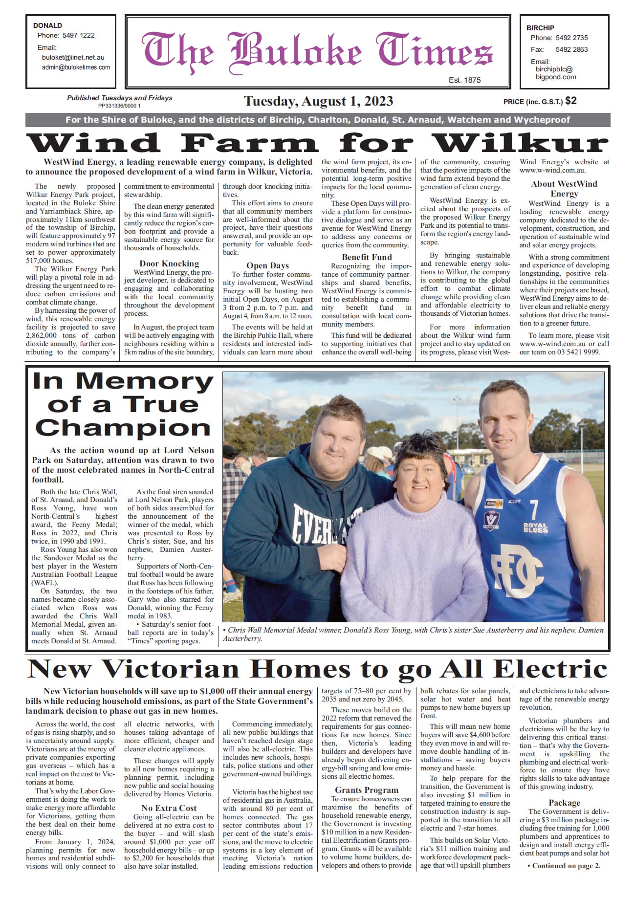 The Buloke Times 1 August 2023