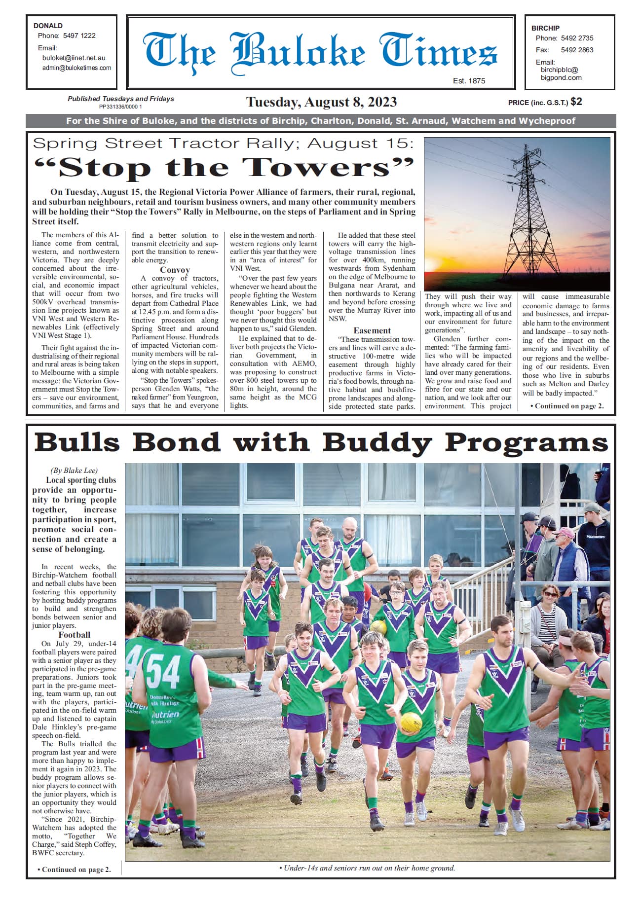 The Buloke Times 8 August 2023
