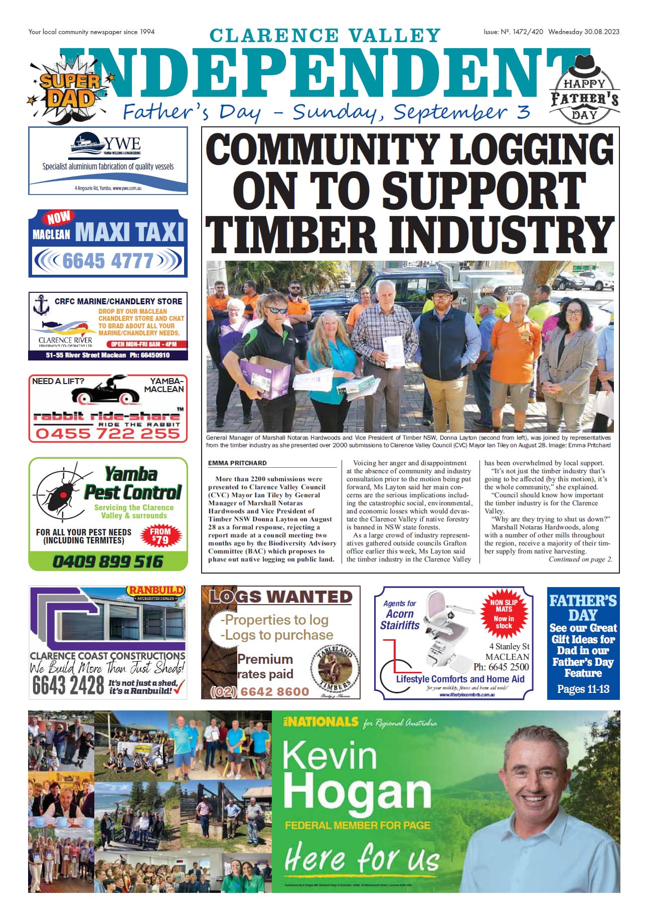 Clarence Valley Independent 30 August 2023