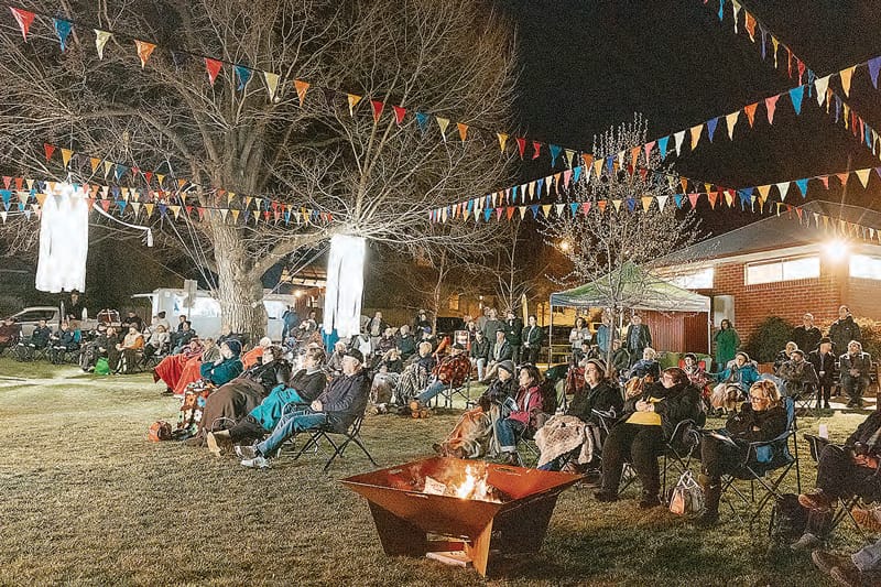 The ‘Corryong Spirit’ event on Friday night was a show of support for local families who have experienced tragedy. Photo: Corryong Courier