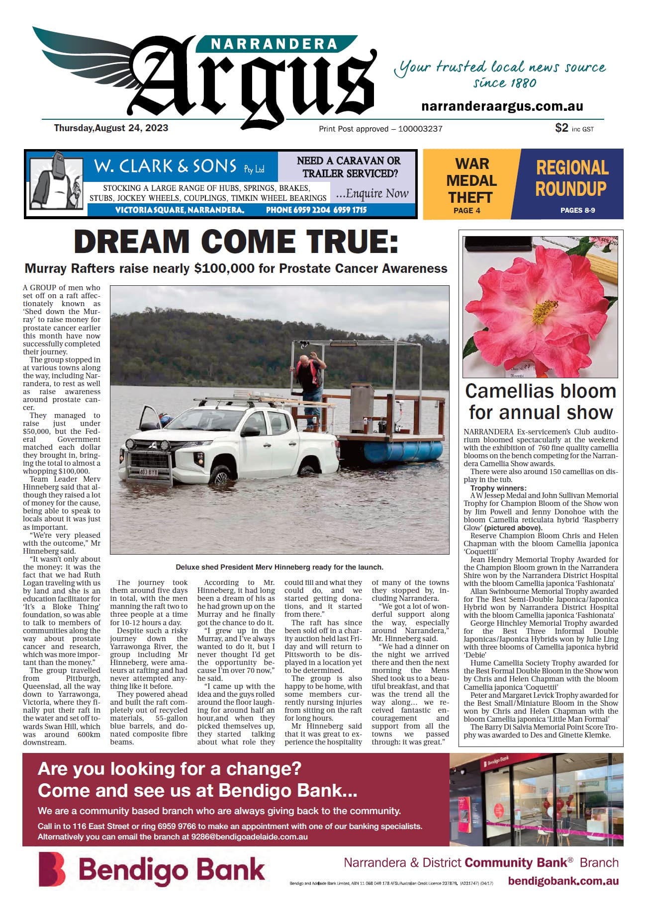 Narrandera Argus 24 August 2023