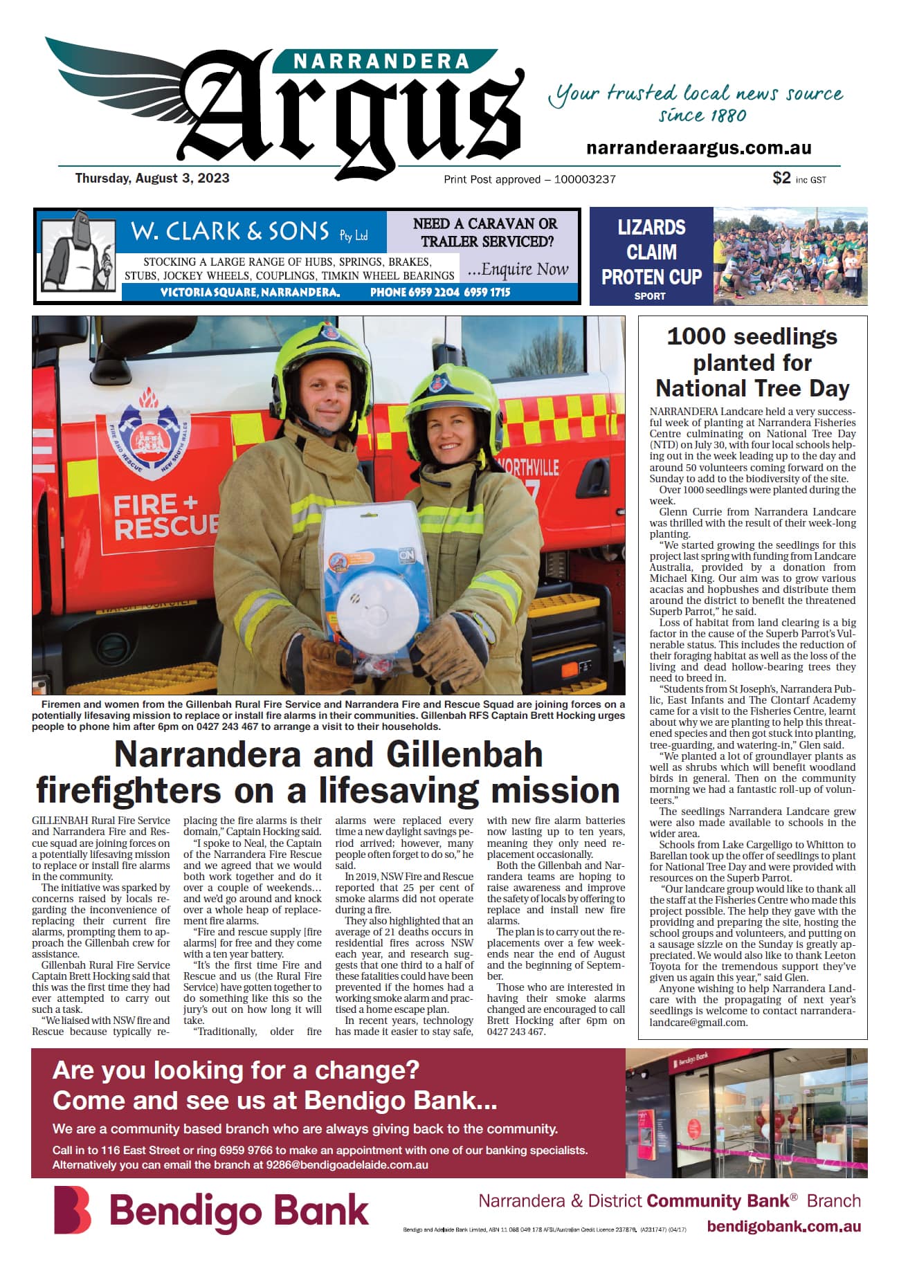 Narrandera Argus 3 August 2023