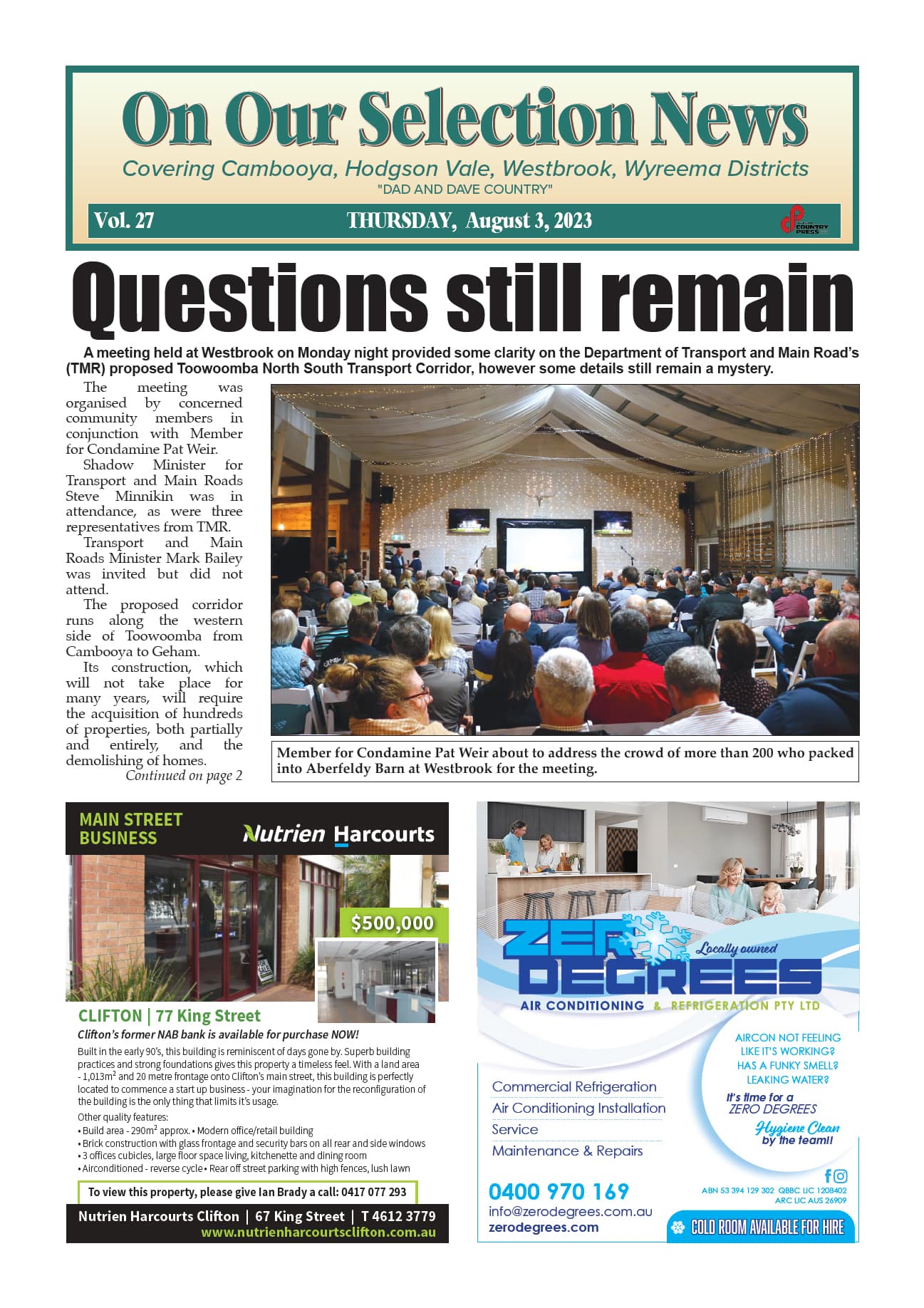 On Our Selection News 3 August 2023
