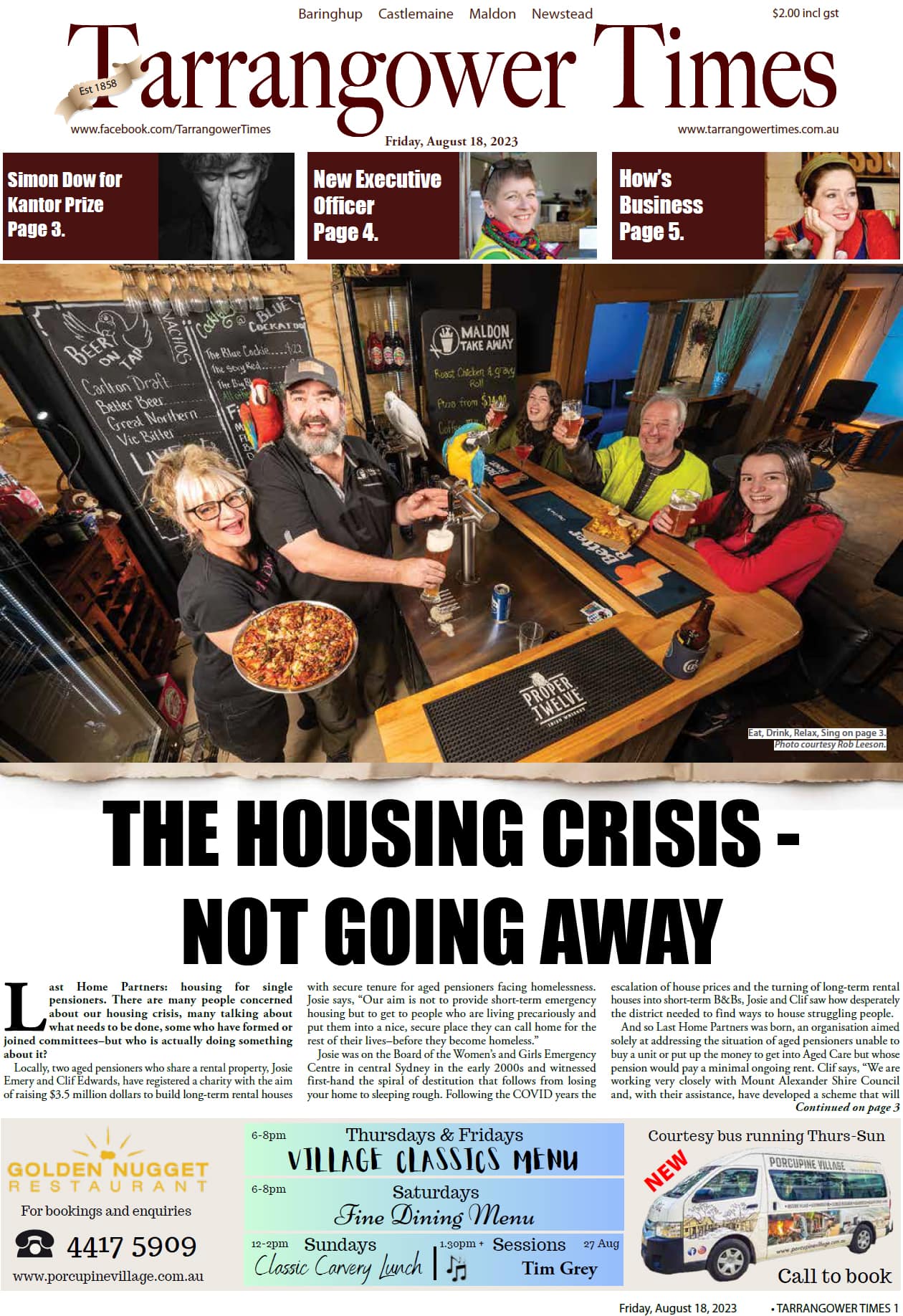 Tarrangower Times 18 August 2023