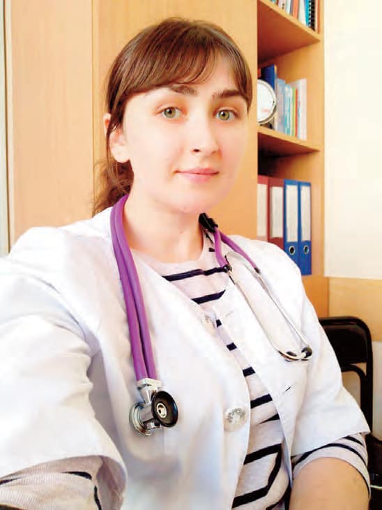 Tania Vezalo - medical student.