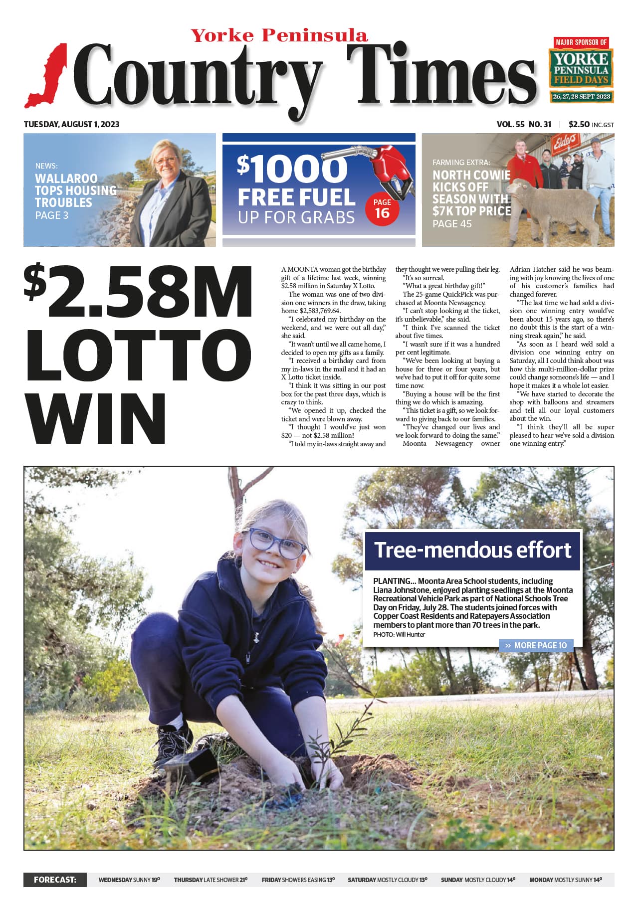Yorke Peninsula Country Times 1 August 2023