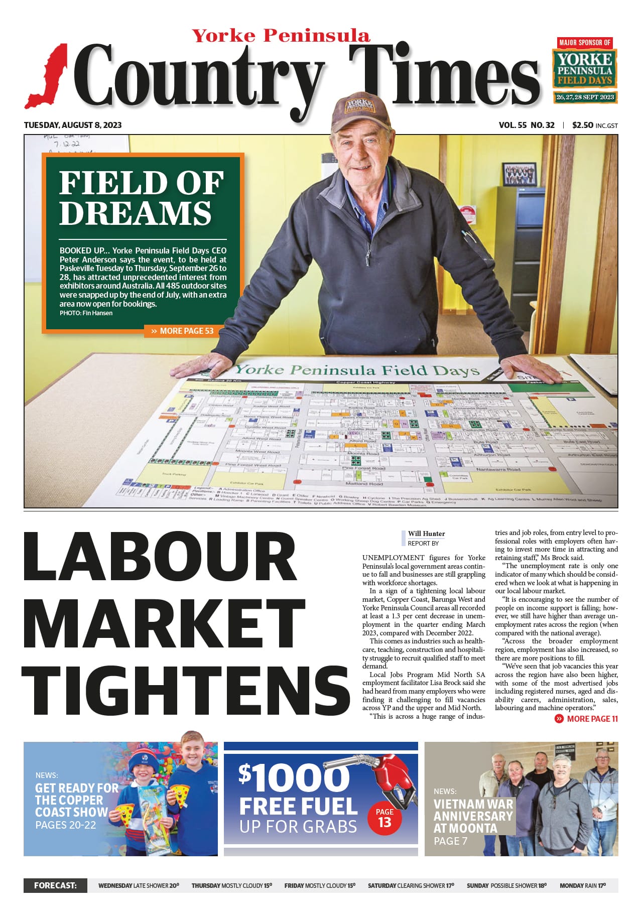 Yorke Peninsula Country Times 8 August 2023