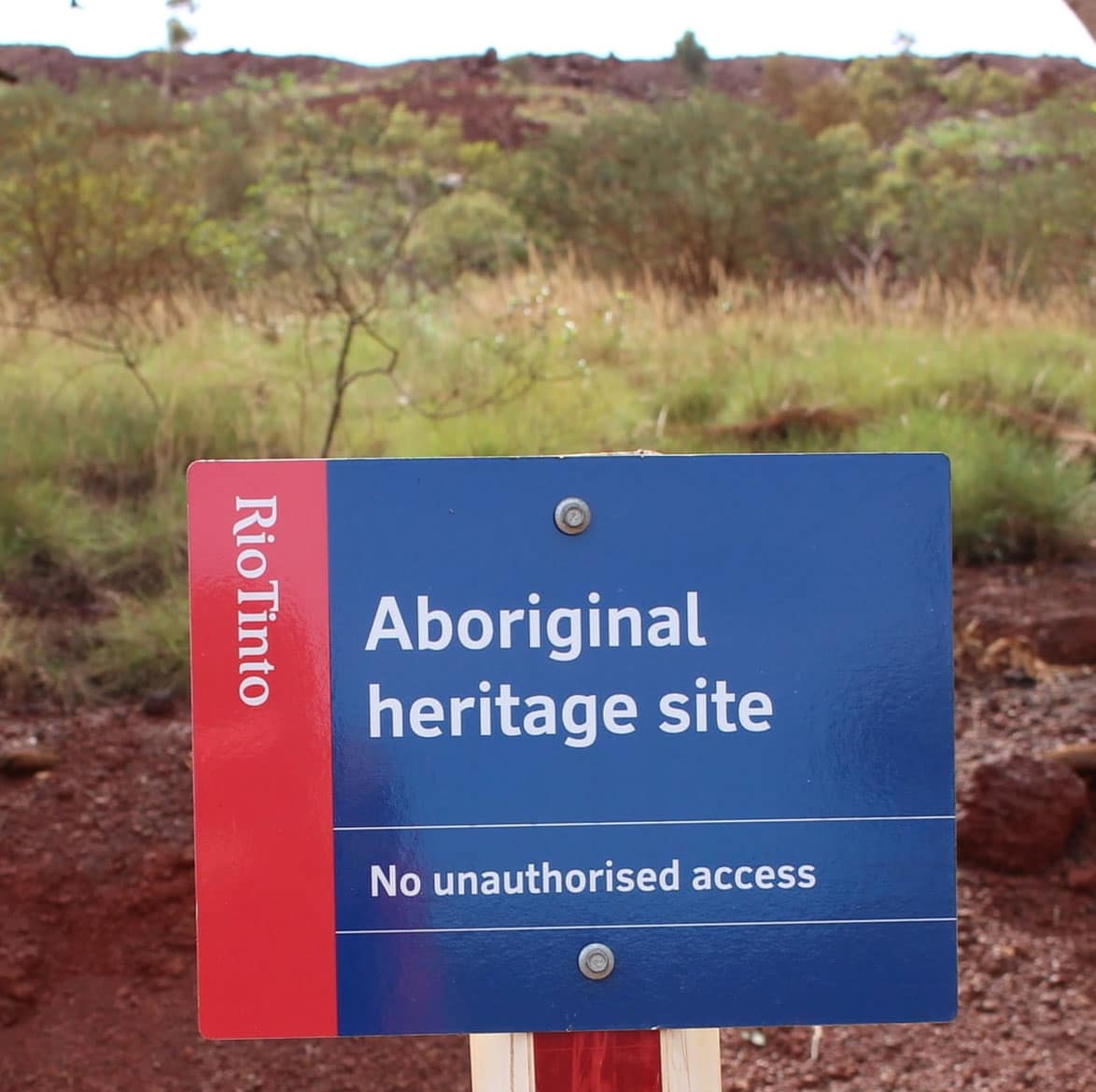 Aboriginal heritage site