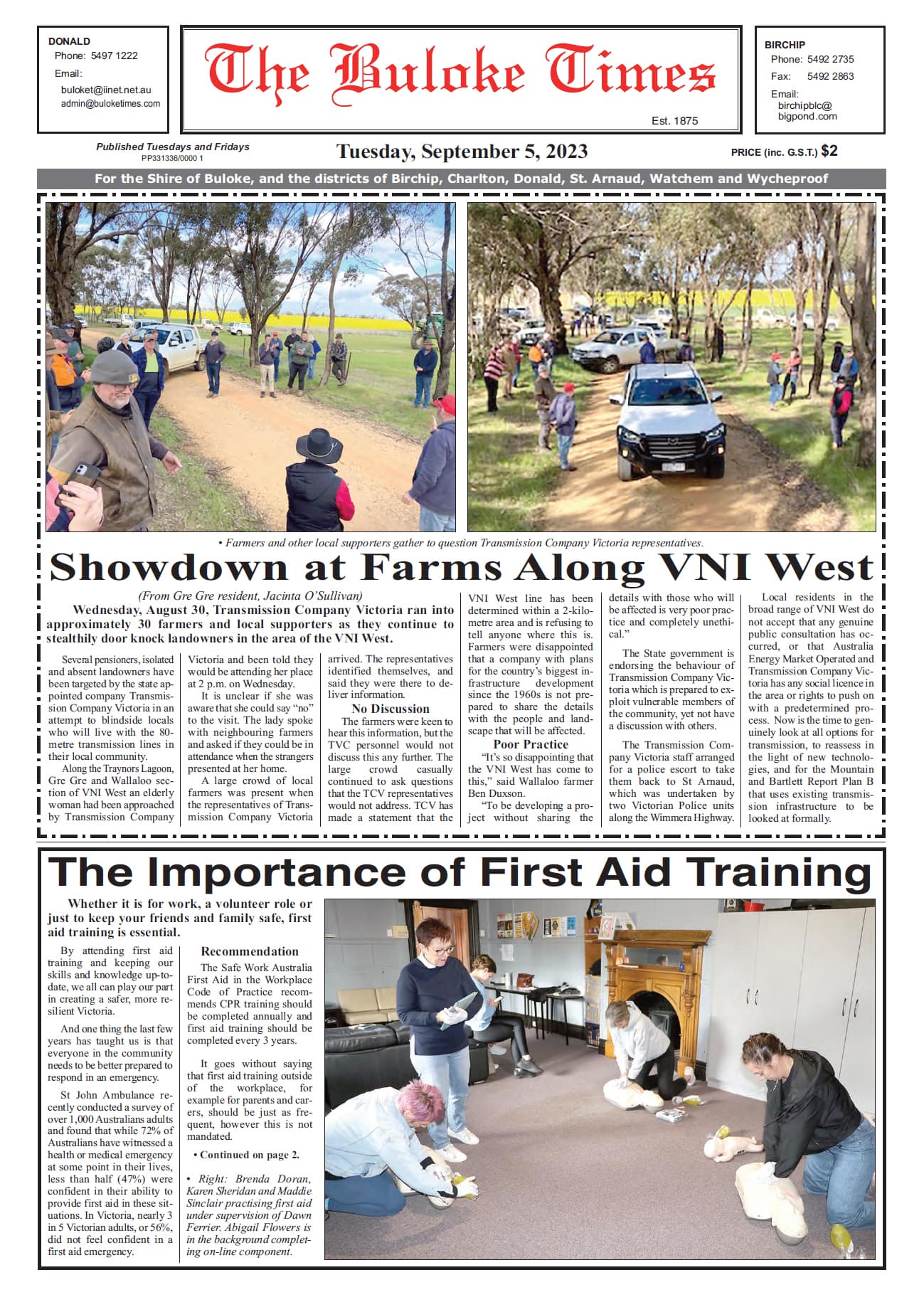 The Buloke Times 5 September 2023