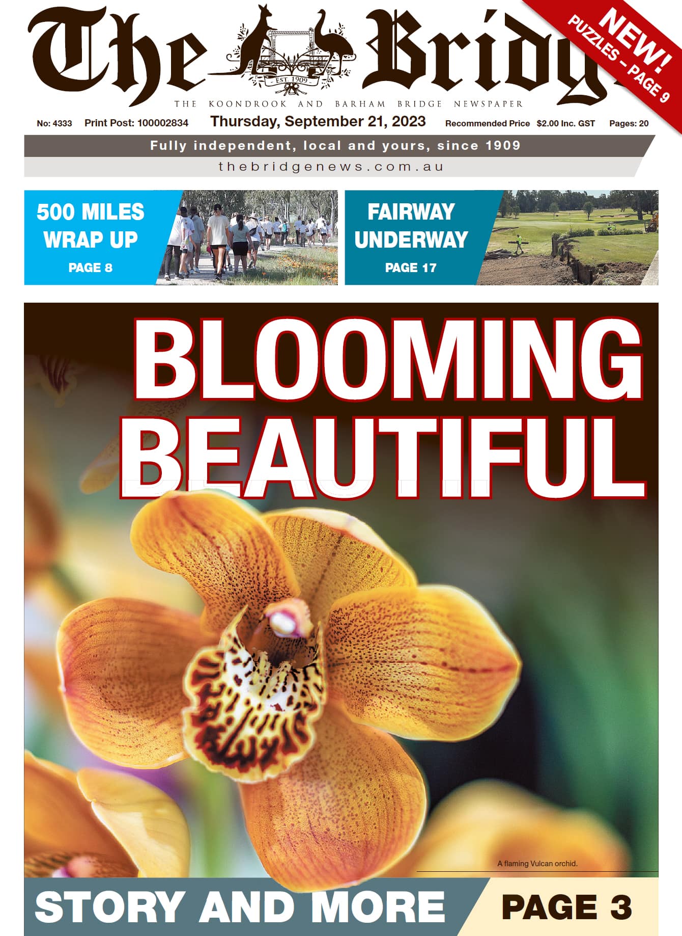 The Koondrook and Barham Bridge Newspaper 21 September 2023