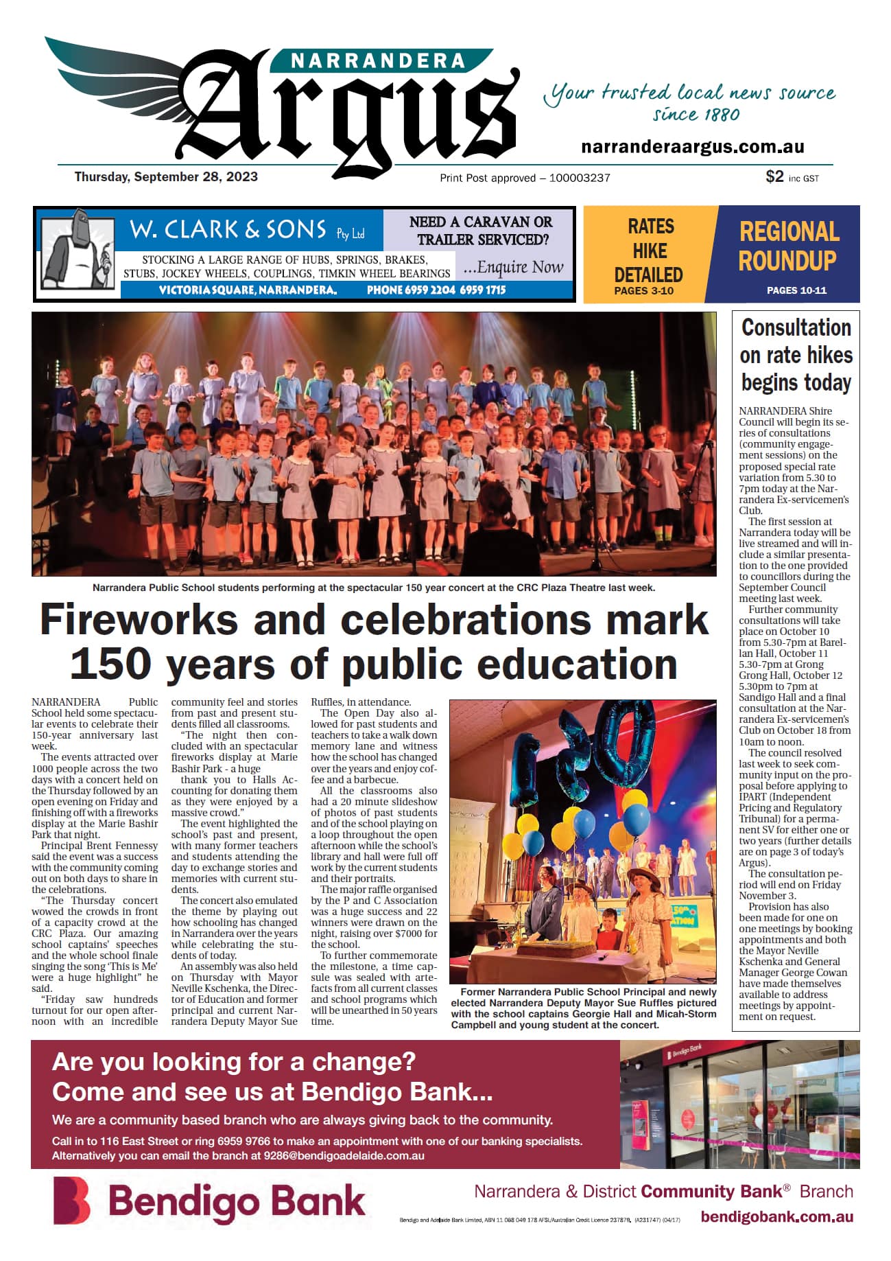 Narrandera Argus 28 September 2023