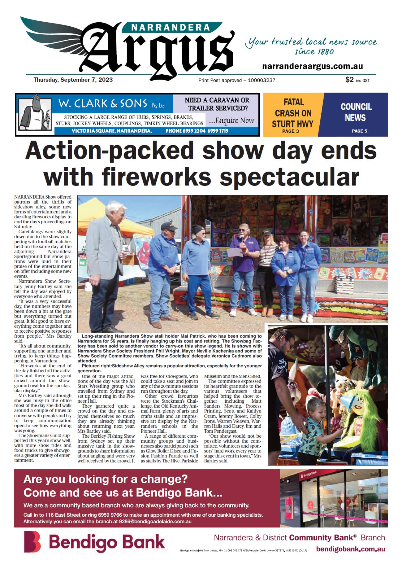 Narrandera Argus 7 September 2023