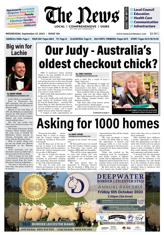 Naracoorte Community News 27 September 2023