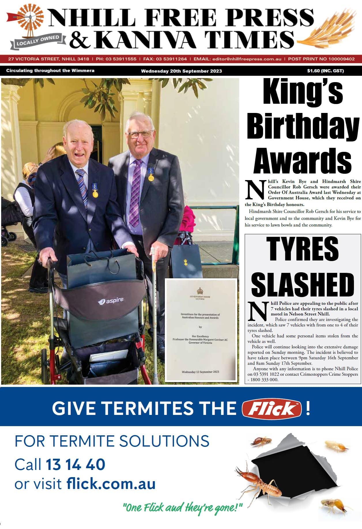 Nhill Free Press & Kaniva Times 20 September 2023