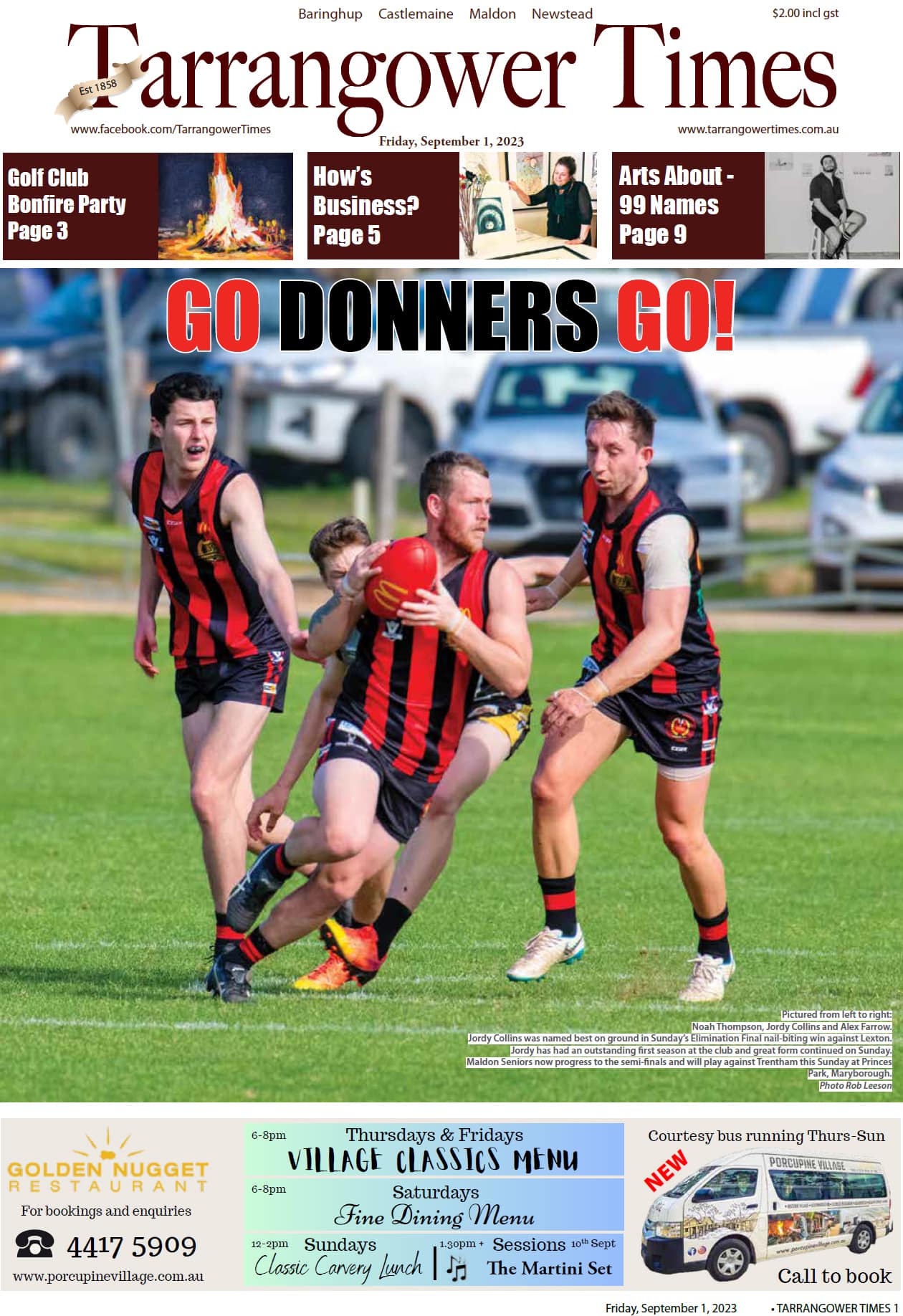 Tarrangower Times 1 September 2023