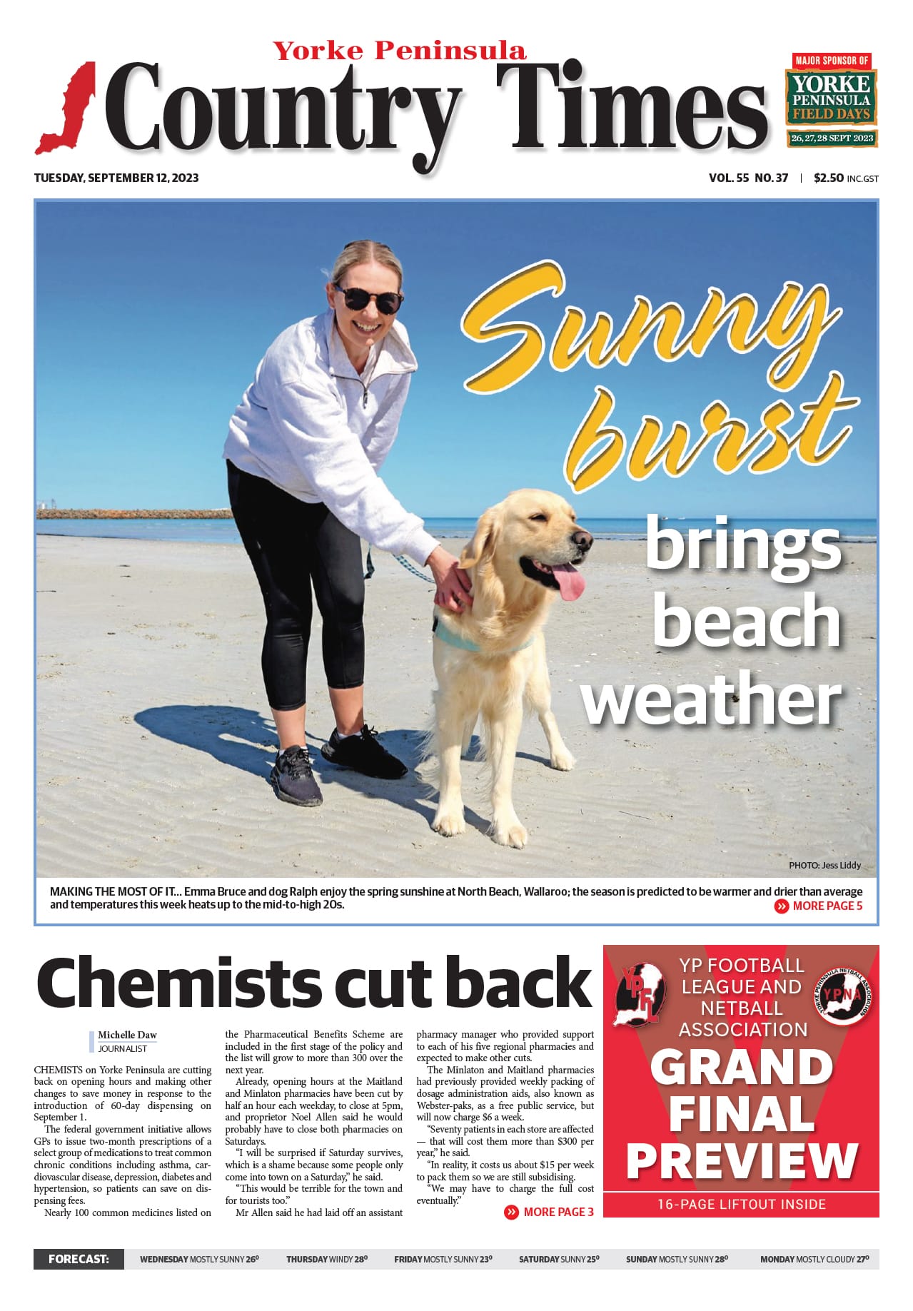 Yorke Peninsula Country Times 12 September 2023