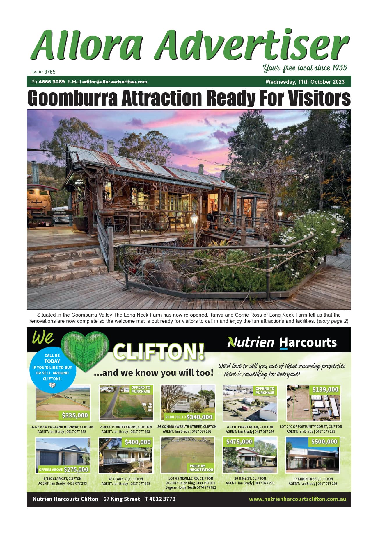 Allora Advertiser 11 October 2023