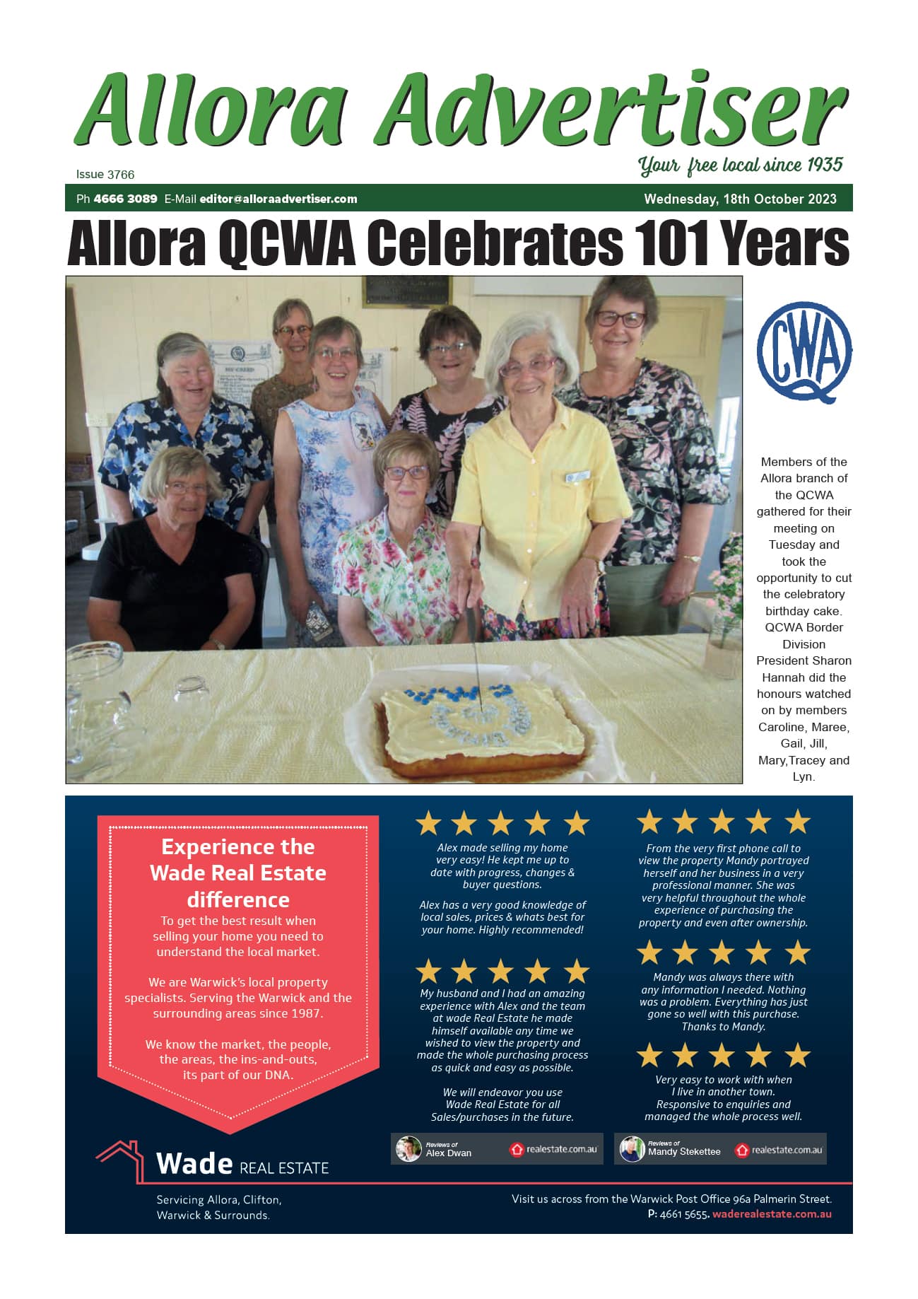 Allora Advertiser 18 October 2023