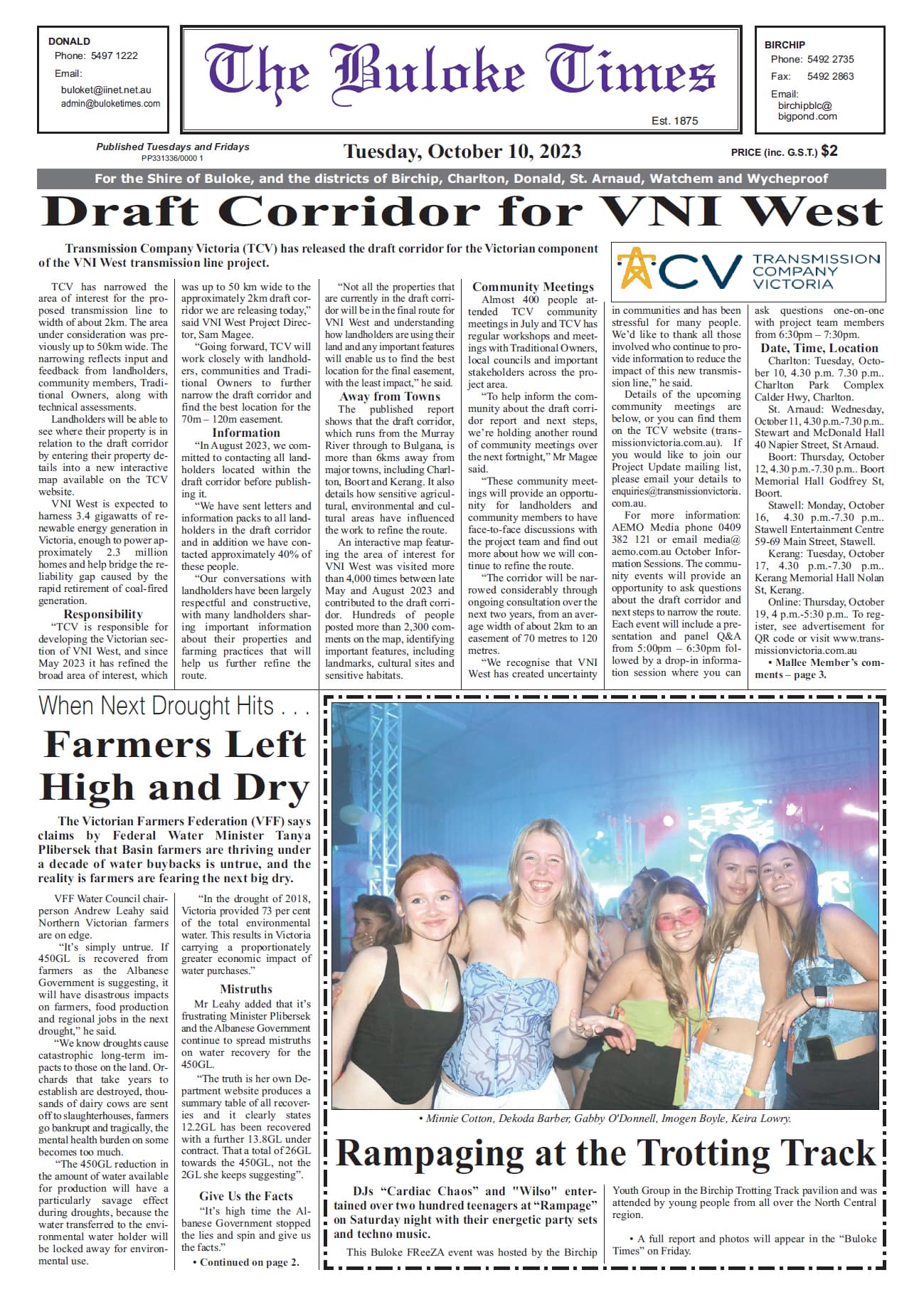The Buloke Times 10 October 2023