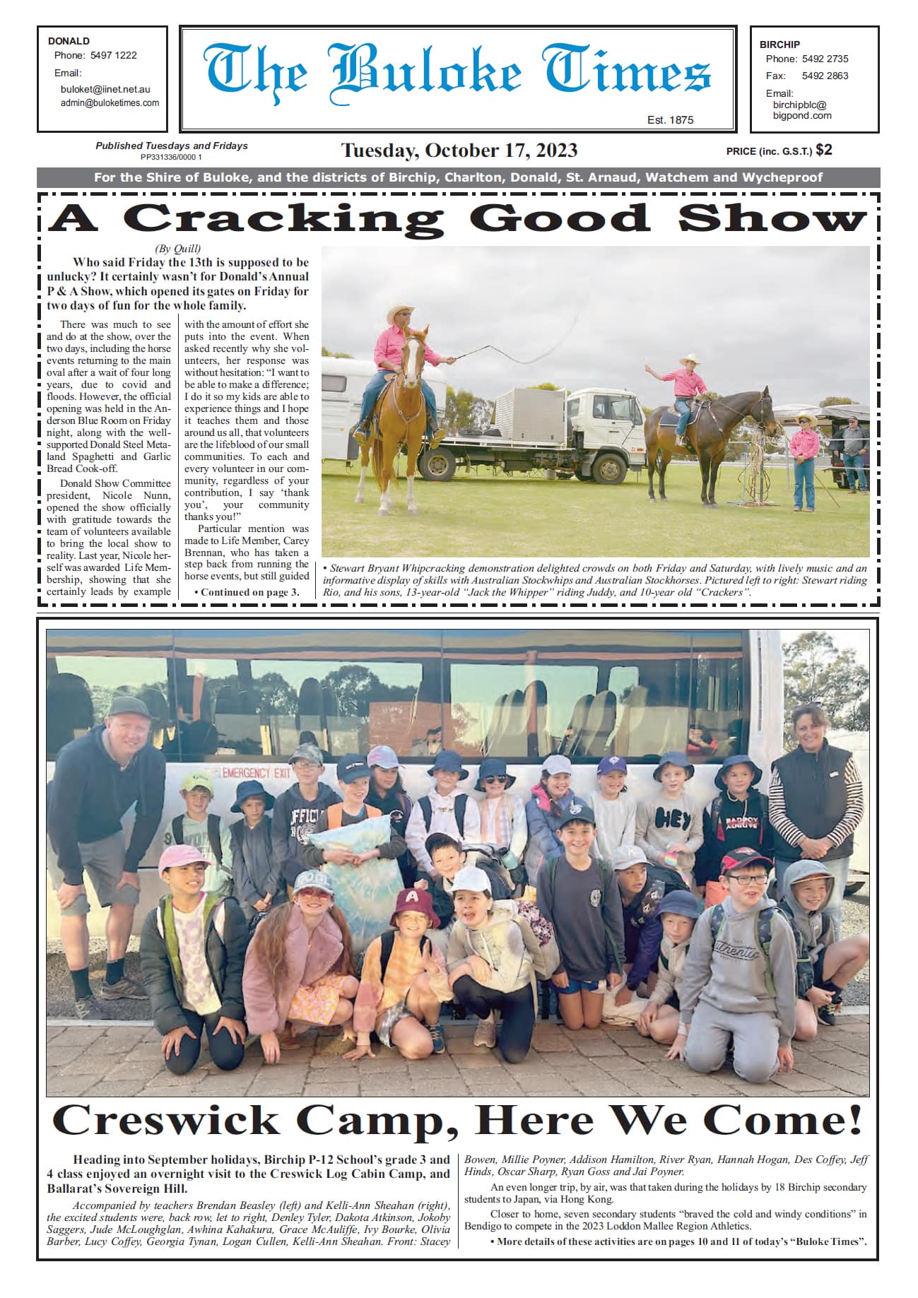 The Buloke Times 17 October 2023