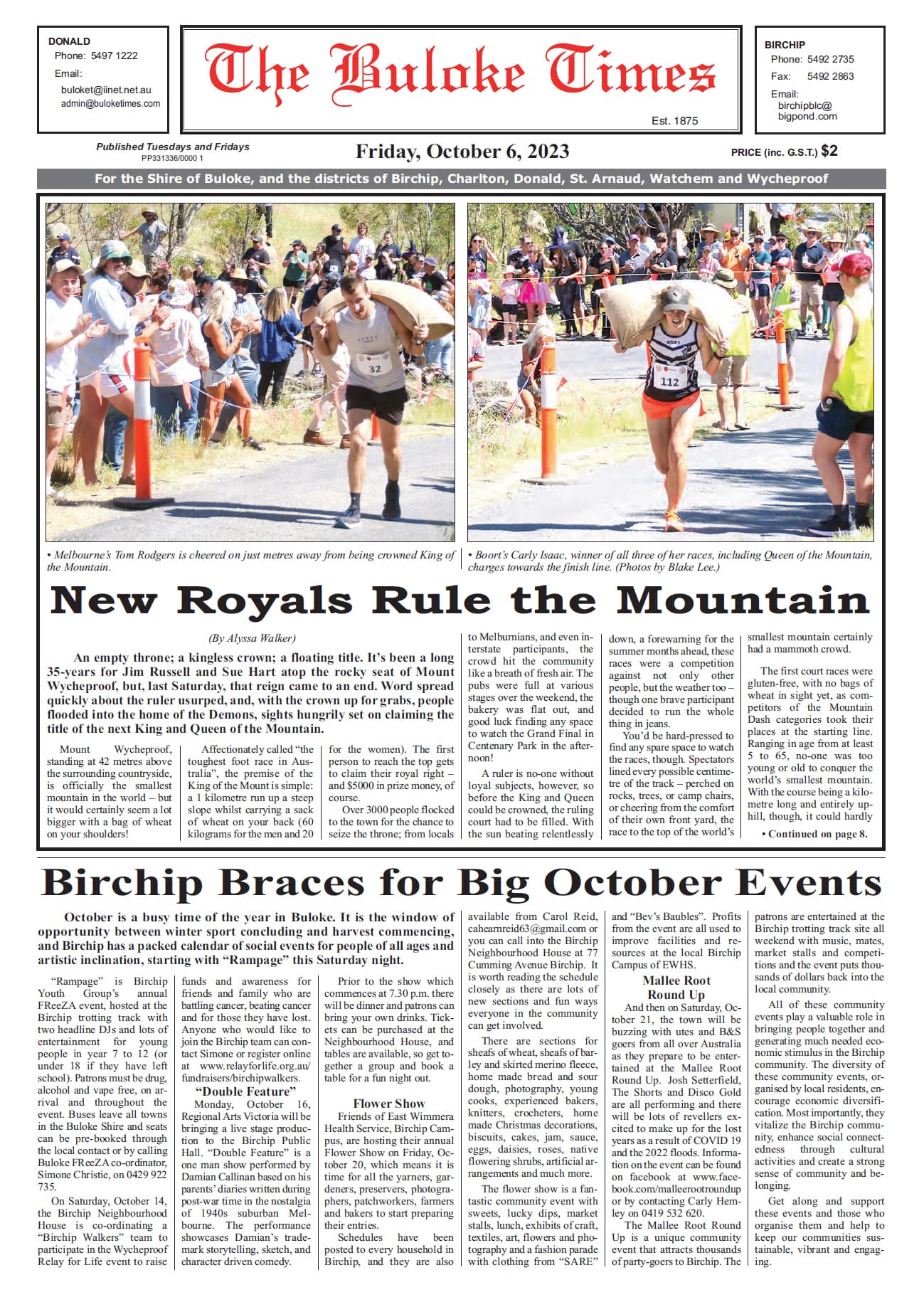 The Buloke Times 6 October 2023