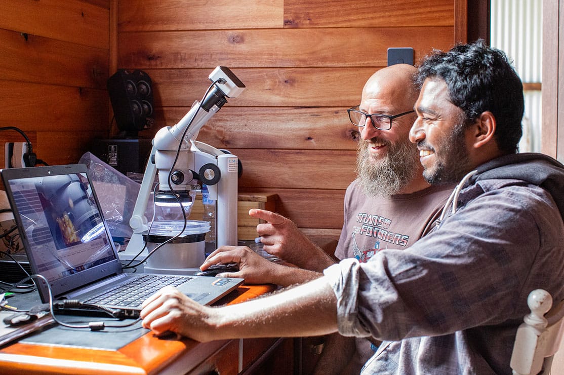 Mark McHenry and Mahesh Galappaththi