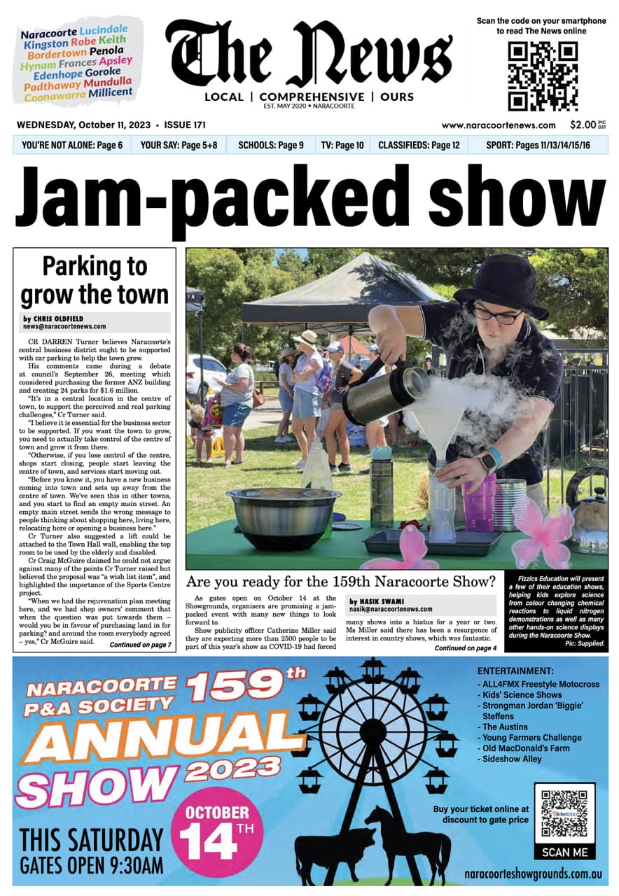 Naracoorte Community News 11 October 2023