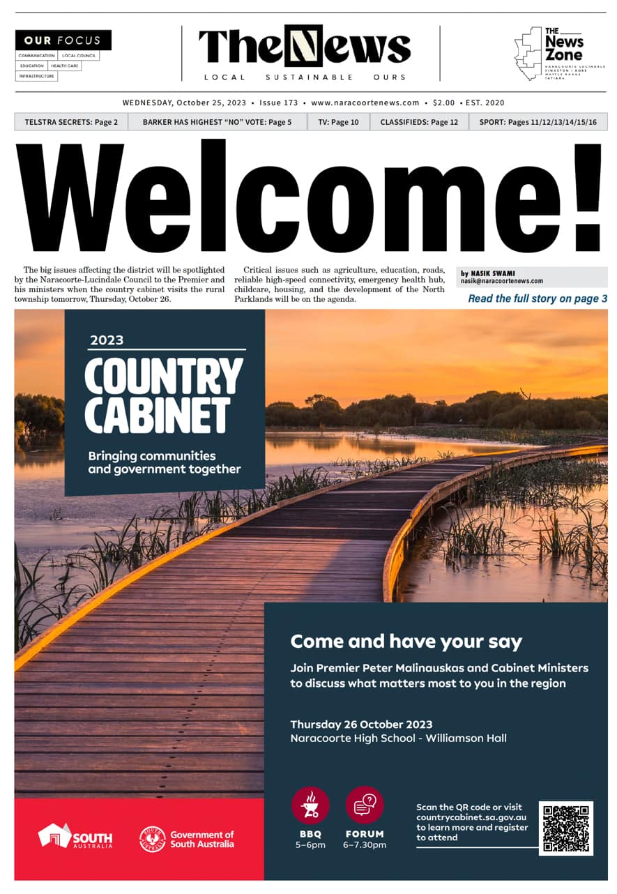 Naracoorte Community News 25 October 2023