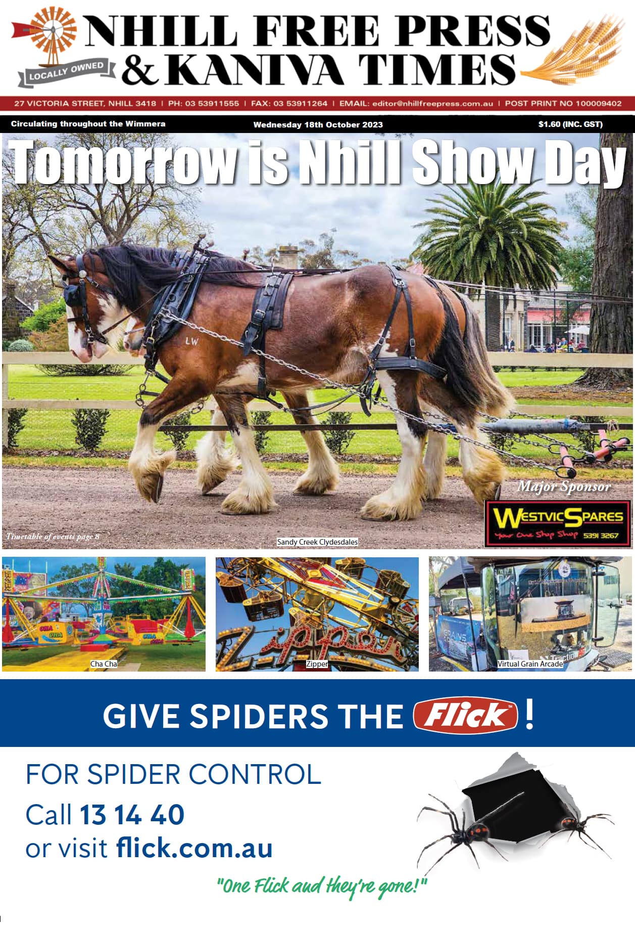 Nhill Free Press & Kaniva Times, 18 October 2023