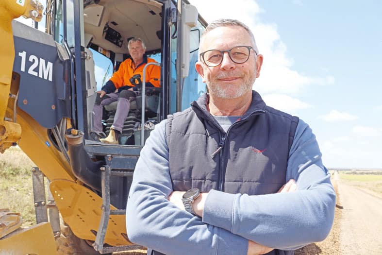 Yorke Peninsula Council grader