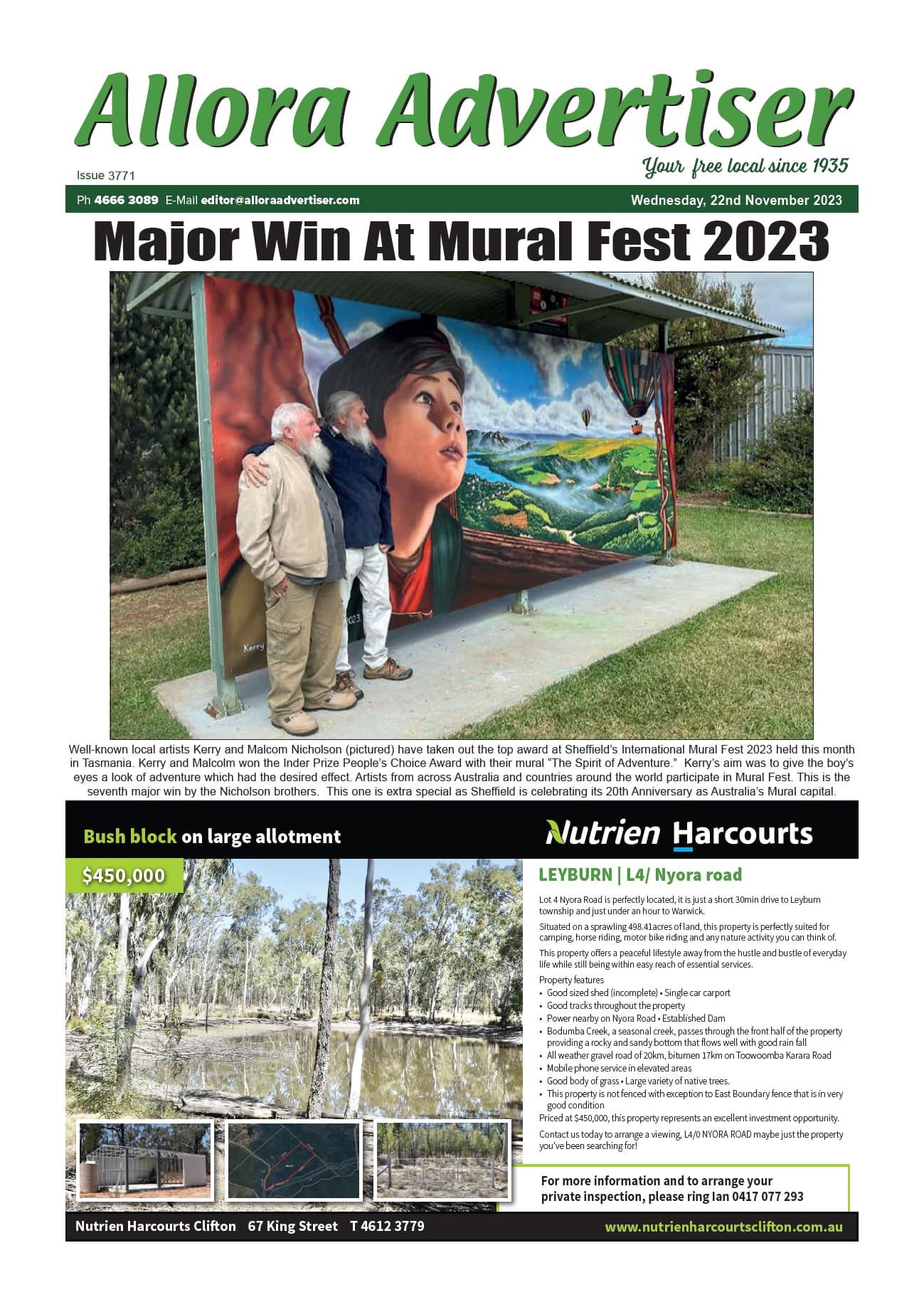 Allora Advertiser 22 November 2023