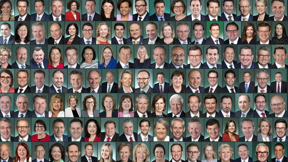 Collage of Australian MPs