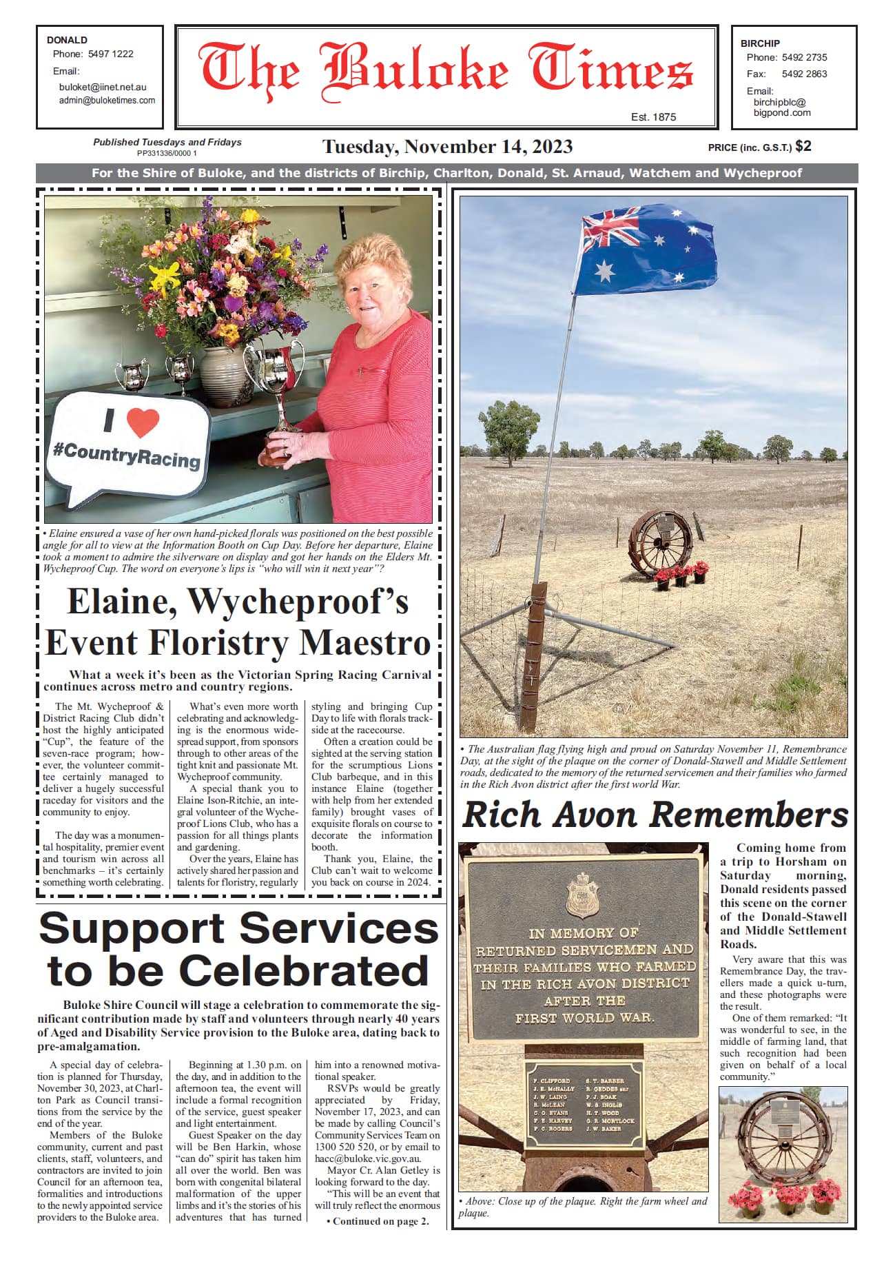 The Buloke Times 14 November 2023