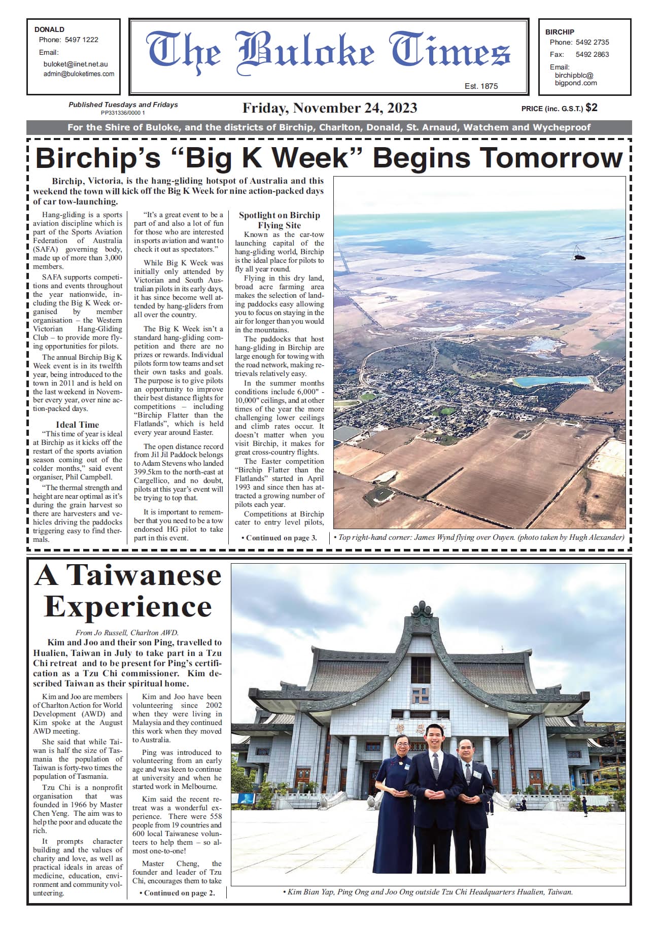 The Buloke Times 24 November 2023