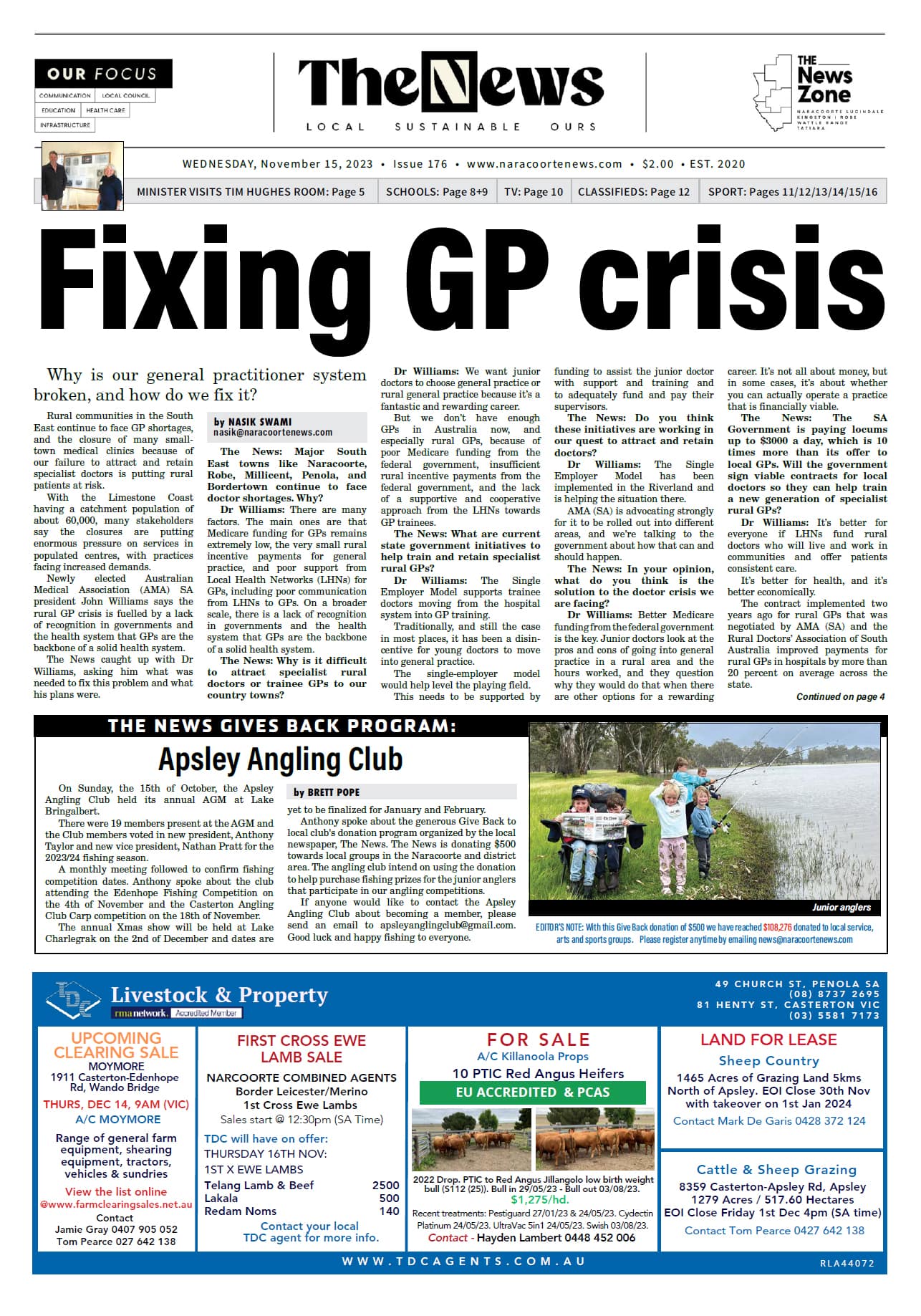 Naracoorte Community News 15 November 2023