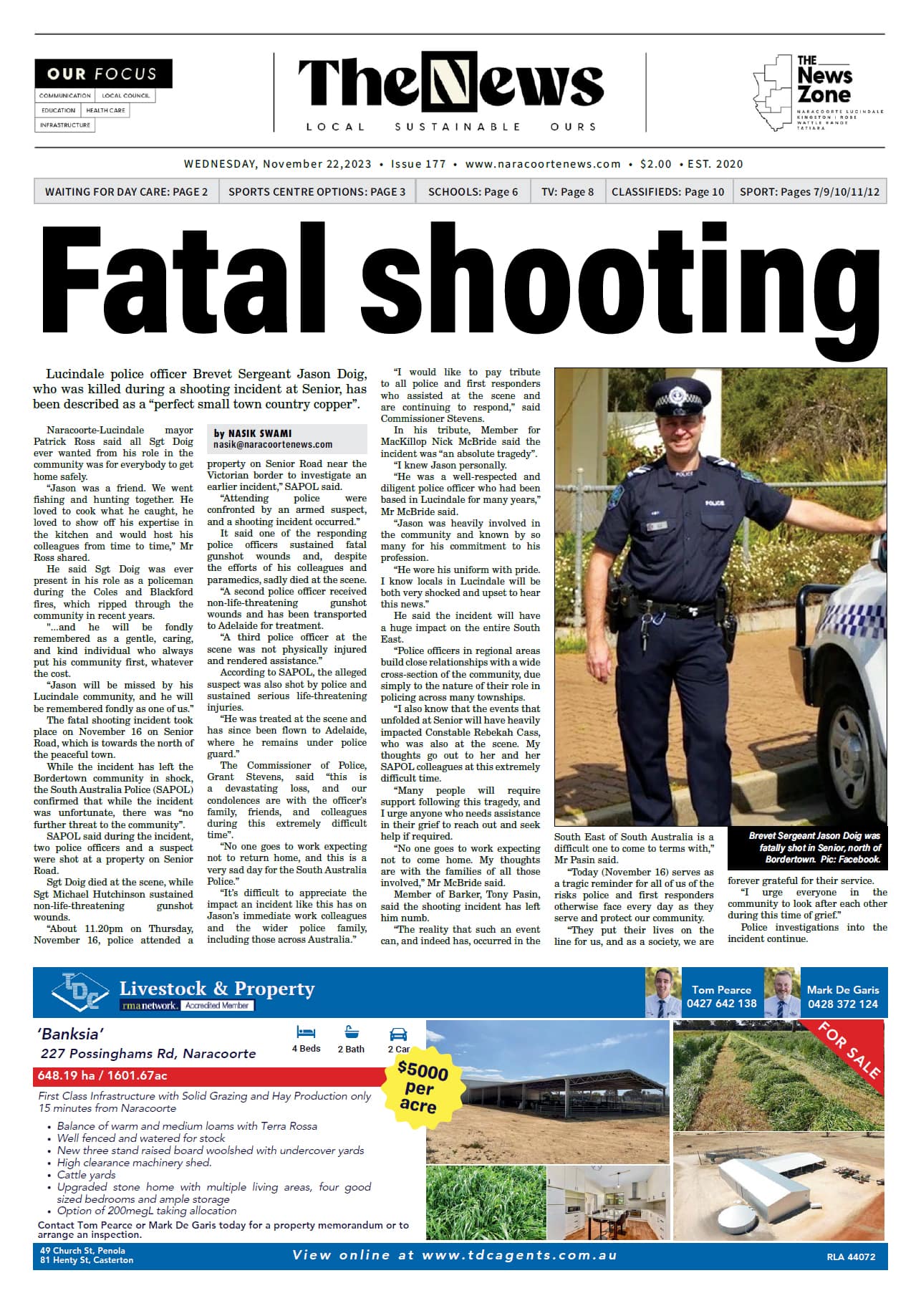 Naracoorte Community News 22 November 2023