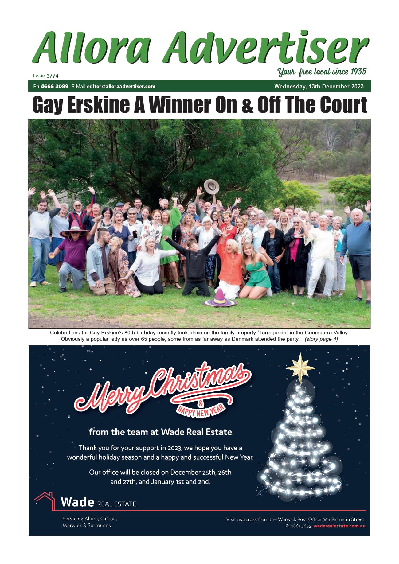 Allora Advertiser 13 December 2023