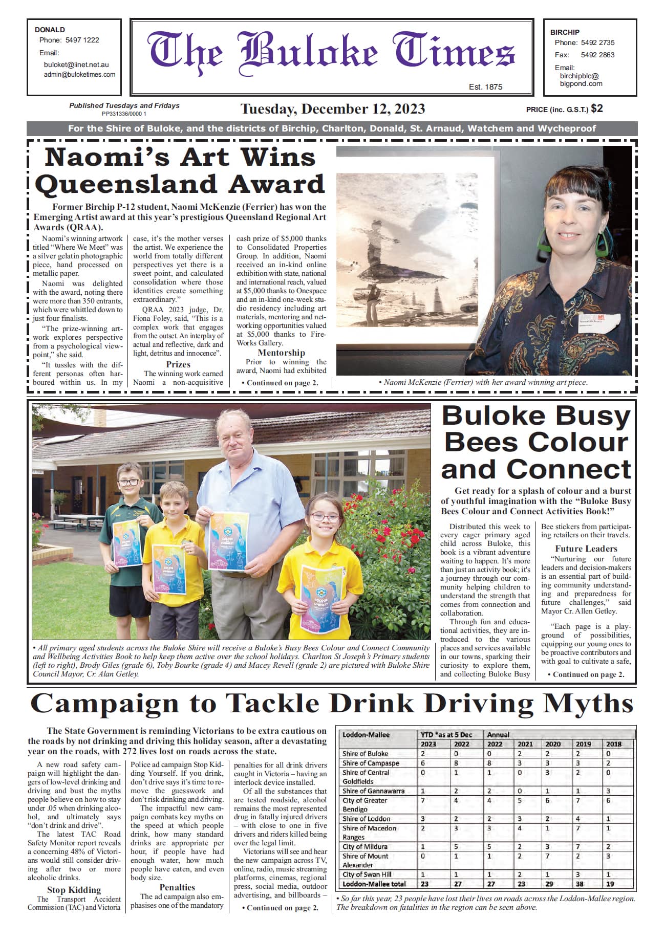 The Buloke Times 12 December 2023