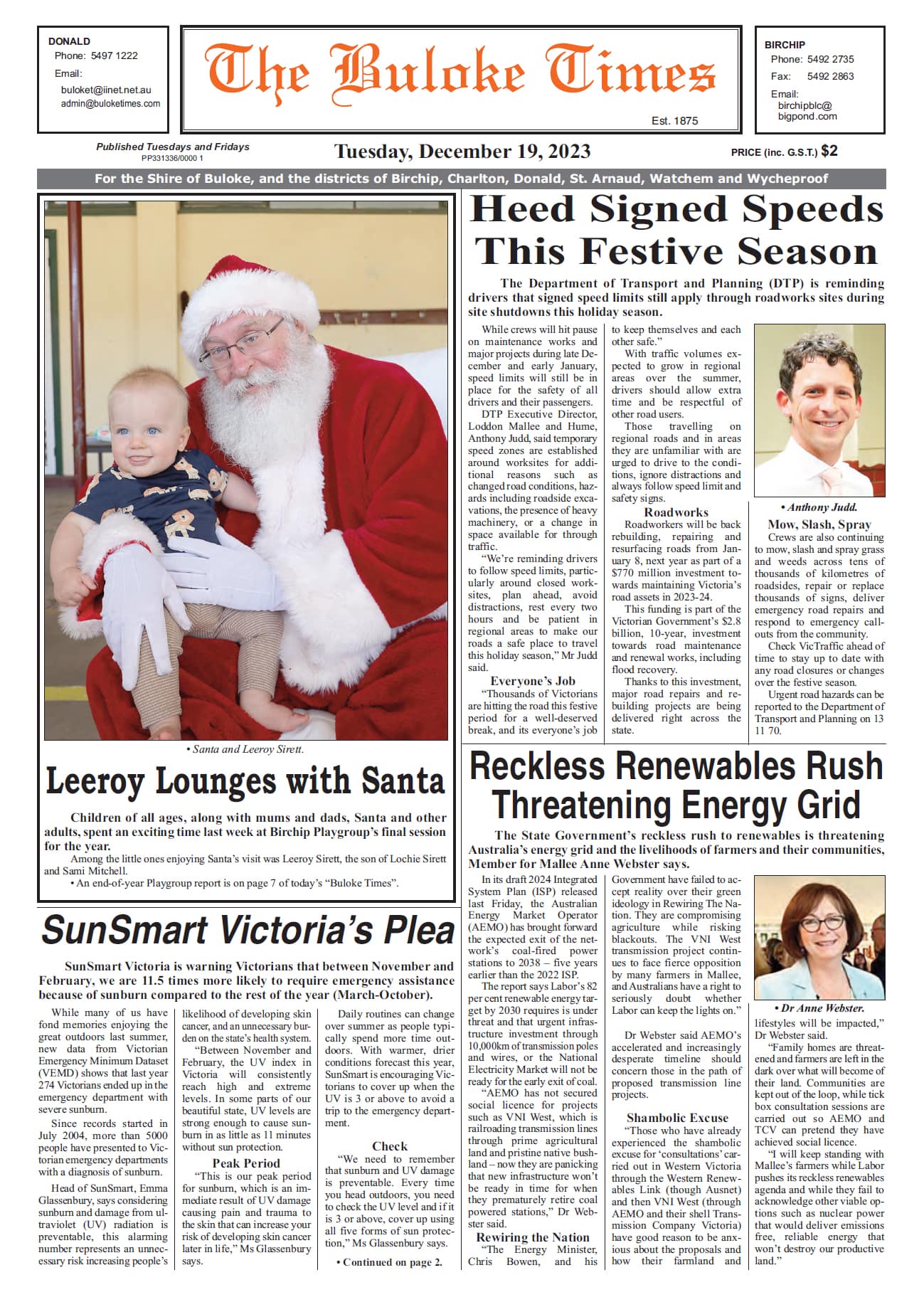 The Buloke Times 19 December 2023