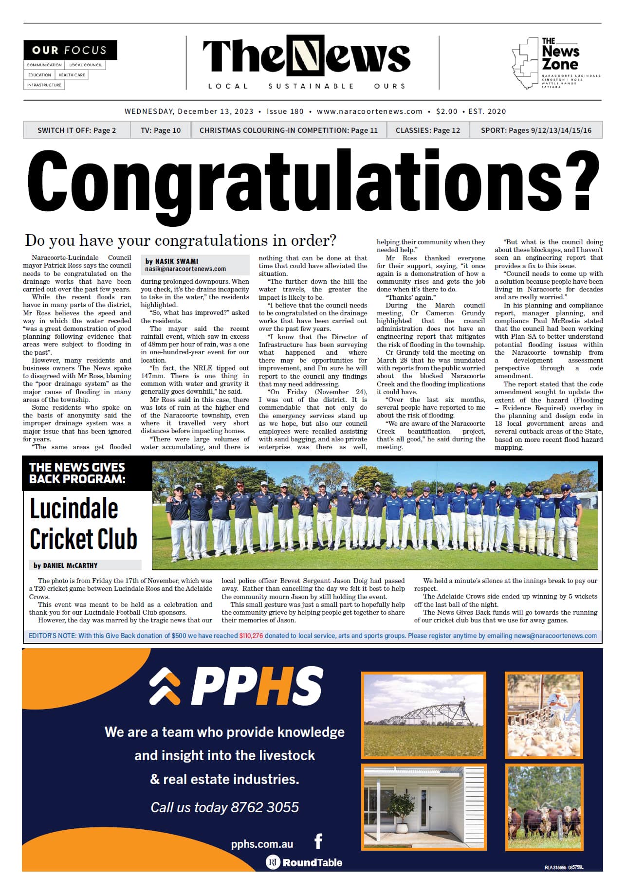 Naracoorte Community News 13 December 2023