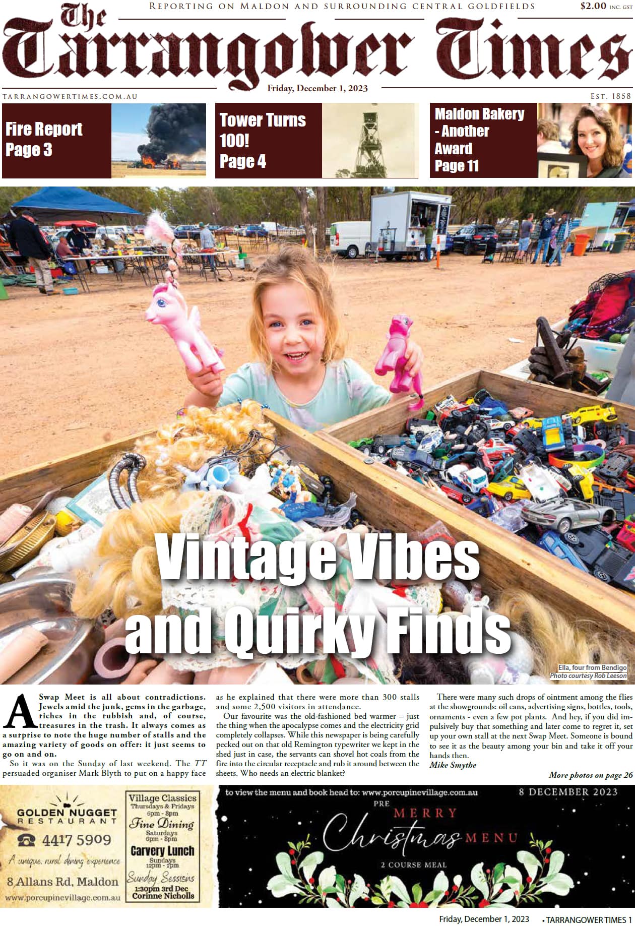 Tarrangower Times 1 December 2023