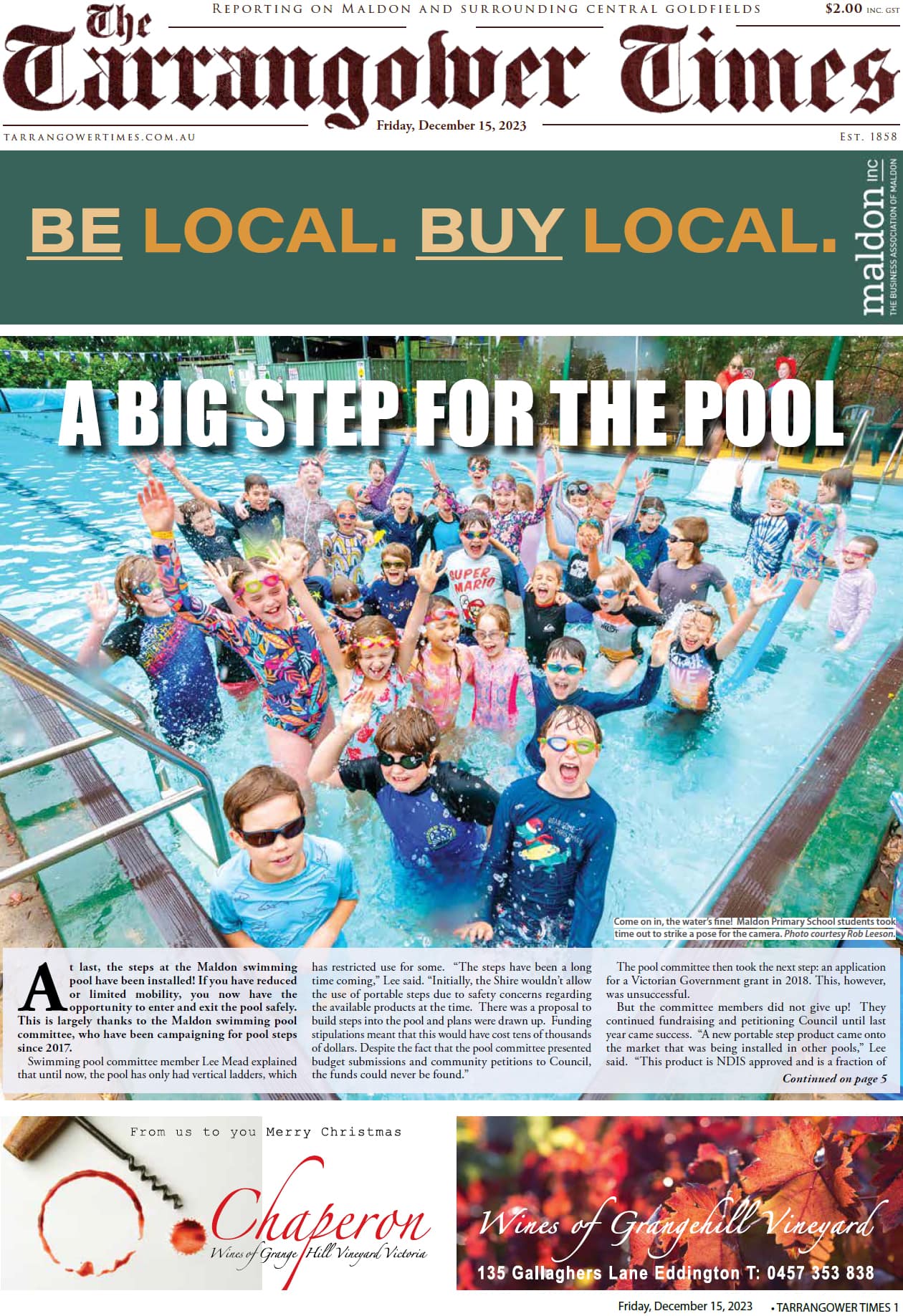 Tarrangower Times 15 December 2023