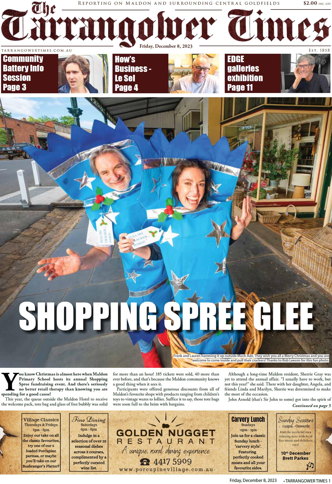 Tarrangower Times 8 December 2023