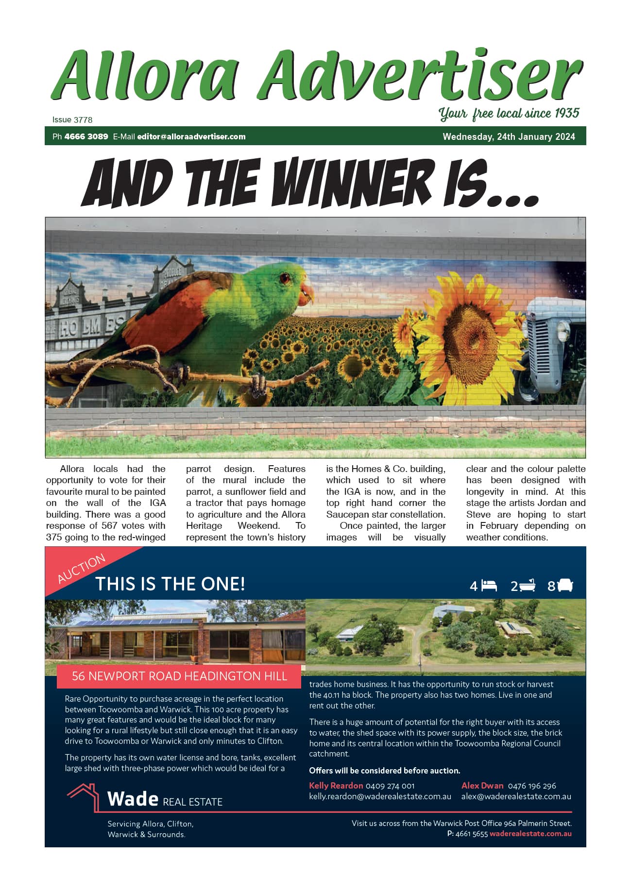 Allora Advertiser 24 January 2024