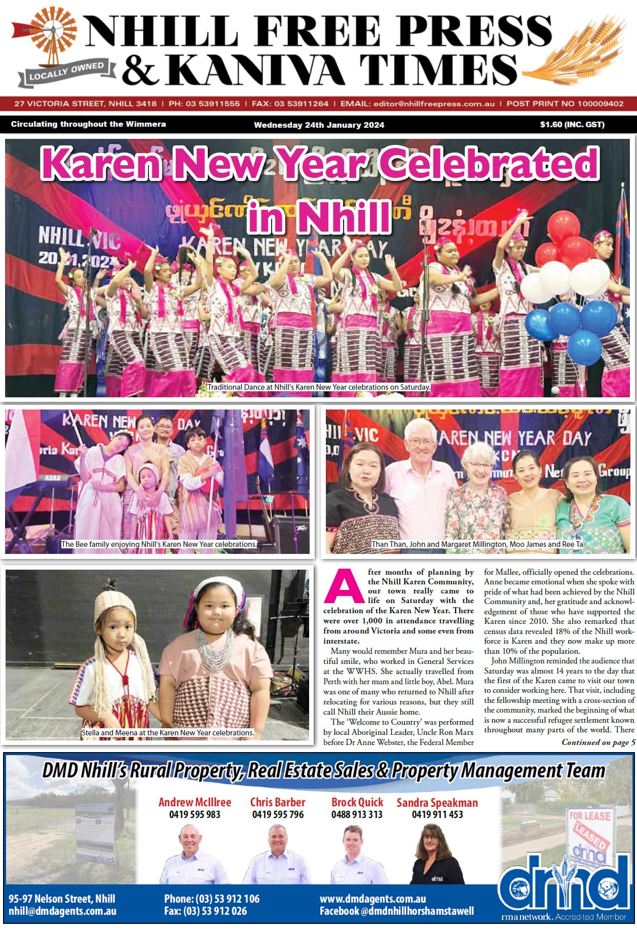 Nhill Free Press & Kaniva Times 24 January 2024