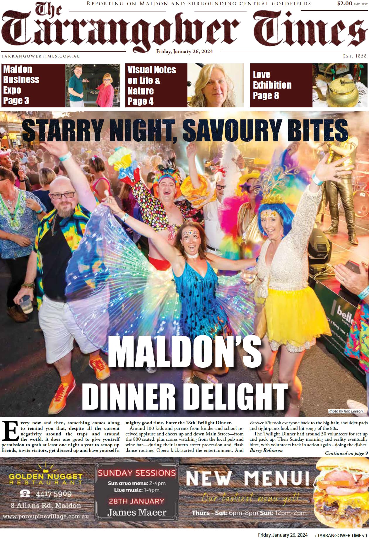Tarrangower Times 26 January 2024