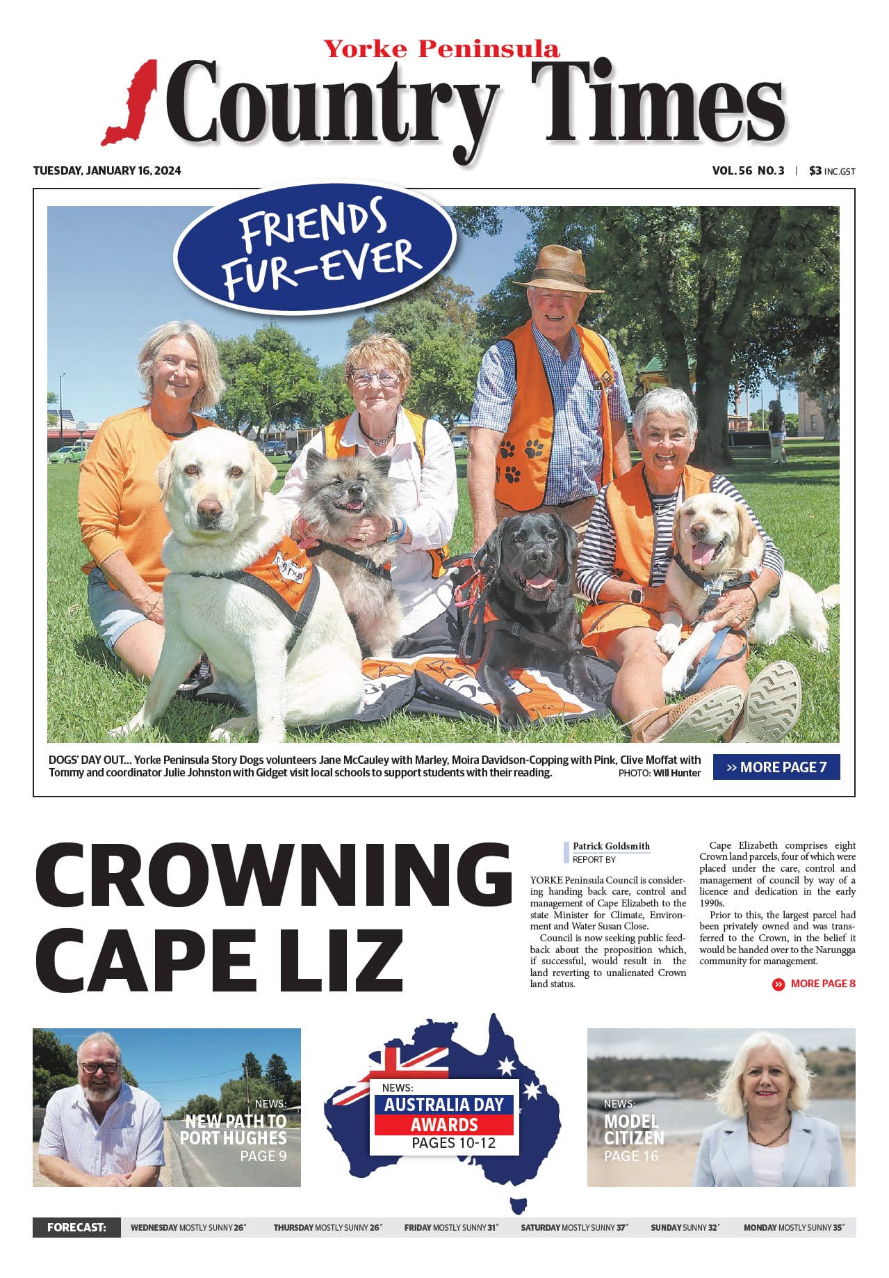 Yorke Peninsula Country 16 January 2024