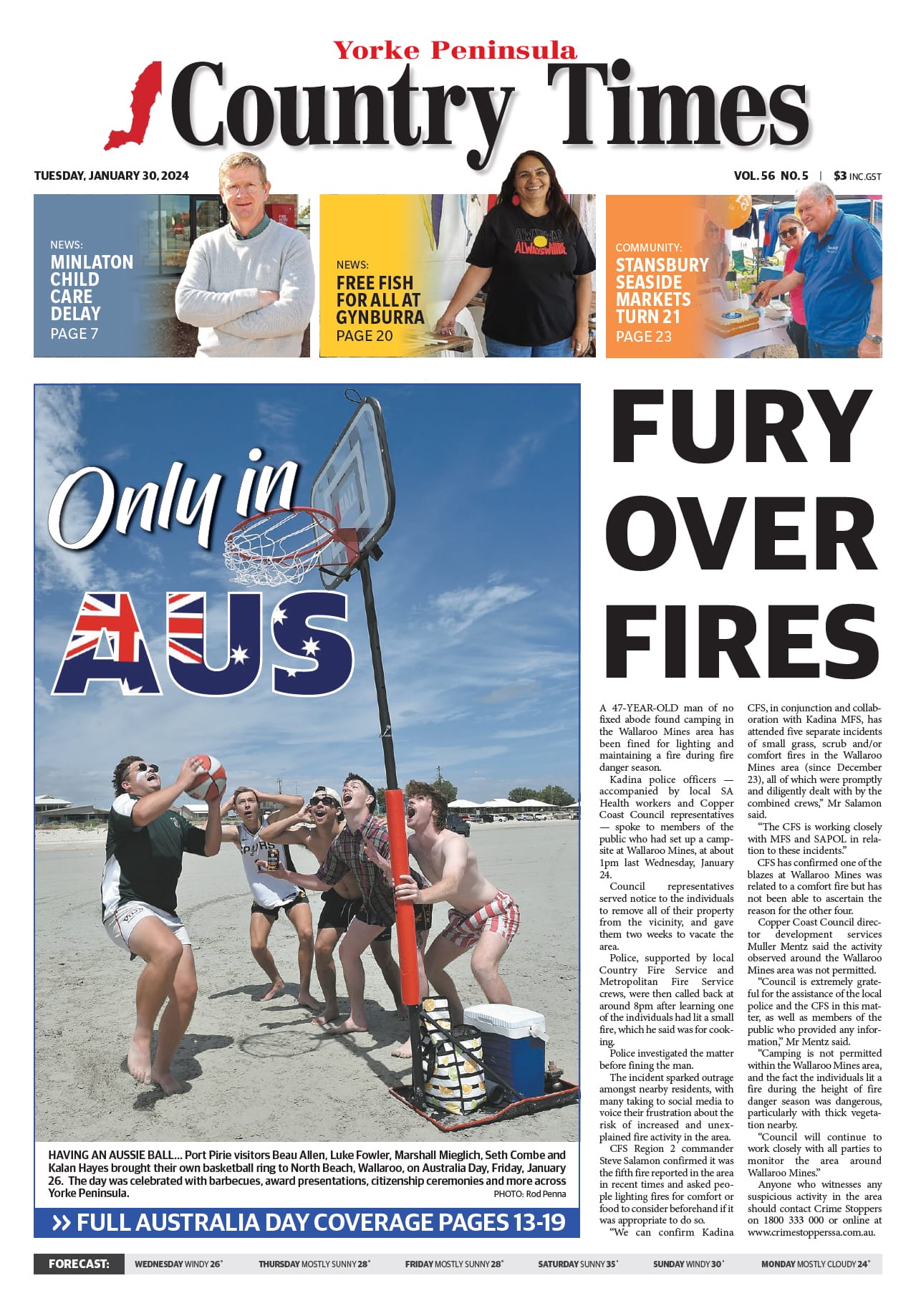 Yorke Peninsula Country Times 30 January 2024